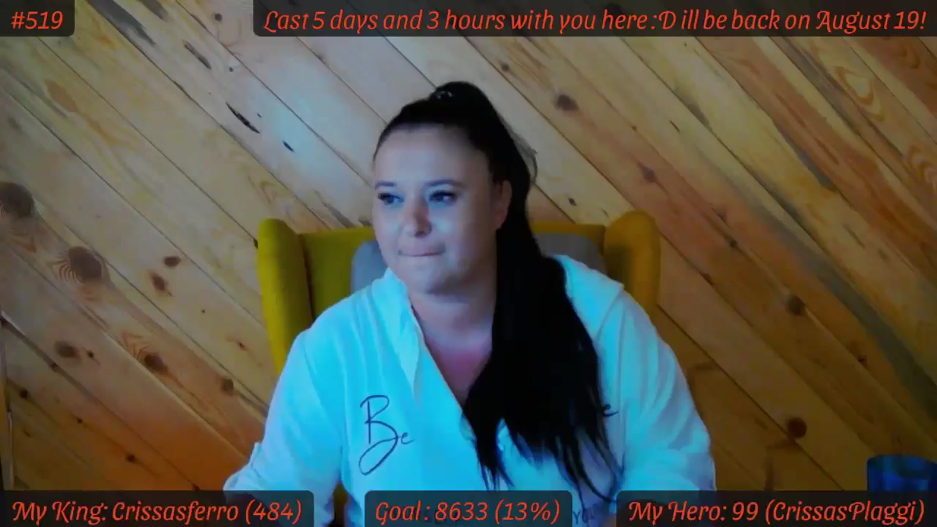 Gallery image thumbnail from SensualCrissa's myfreecams stream on, 08/05/2024, 12:01 image 7 of 20