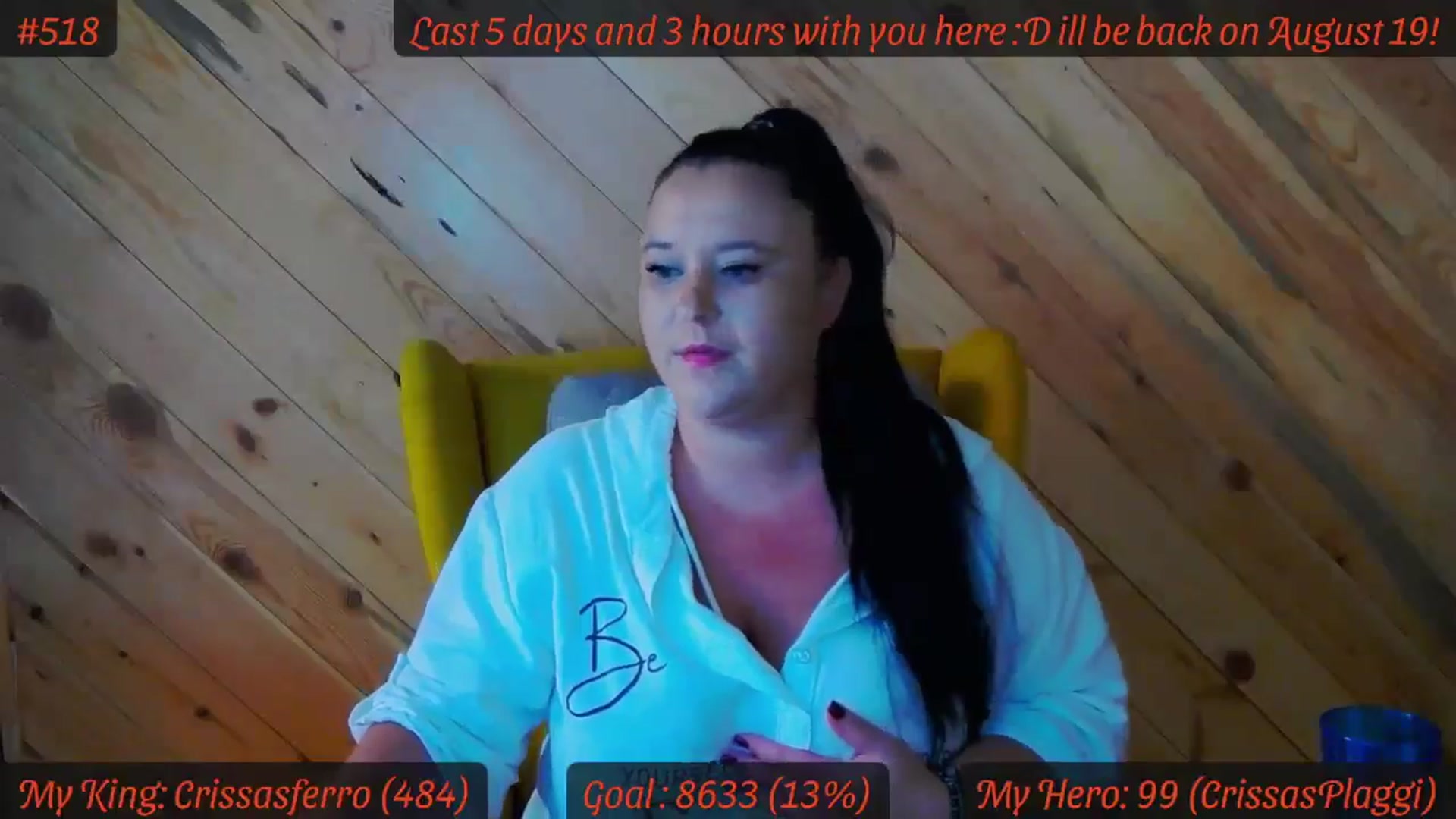 Gallery image thumbnail from SensualCrissa's myfreecams stream on, 08/05/2024, 12:01 image 5 of 20