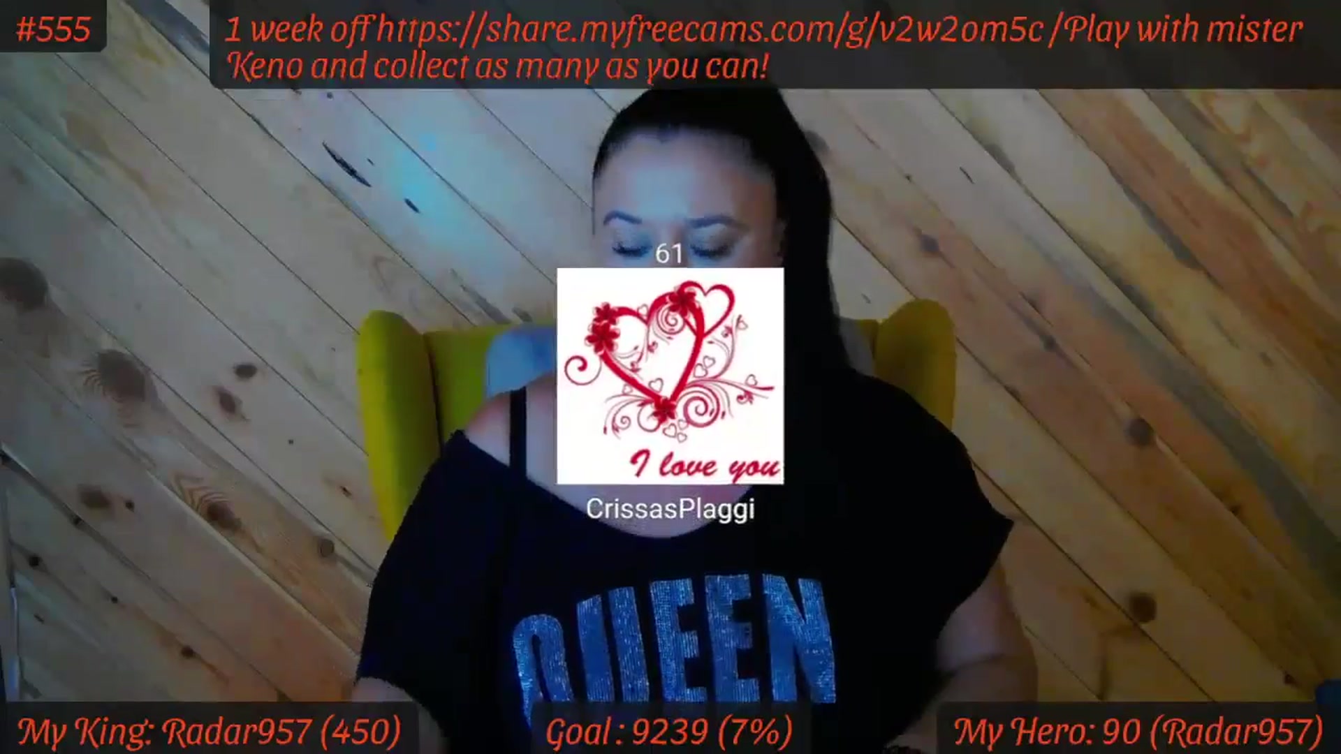 Gallery image thumbnail from SensualCrissa's myfreecams stream on, 08/06/2024, 07:35 image 9 of 20