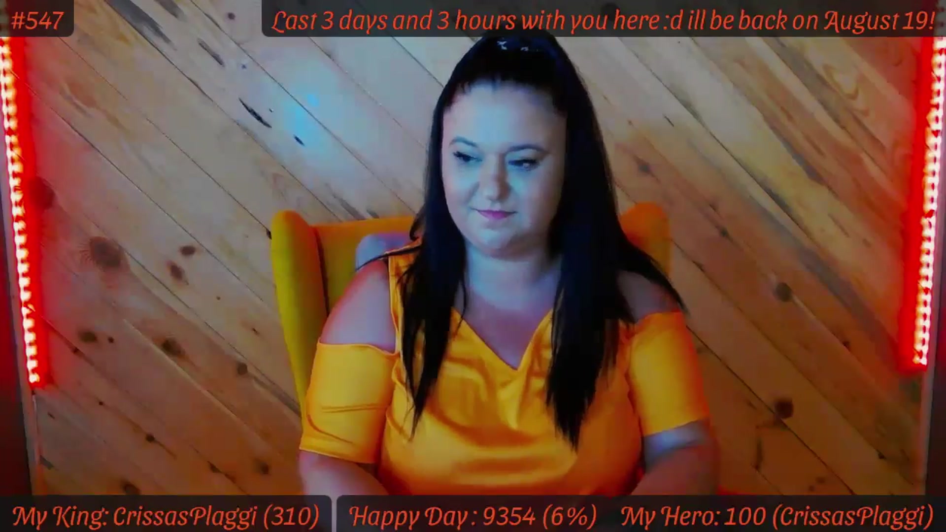 Gallery image thumbnail from SensualCrissa's myfreecams stream on, 08/07/2024, 07:38 image 12 of 20