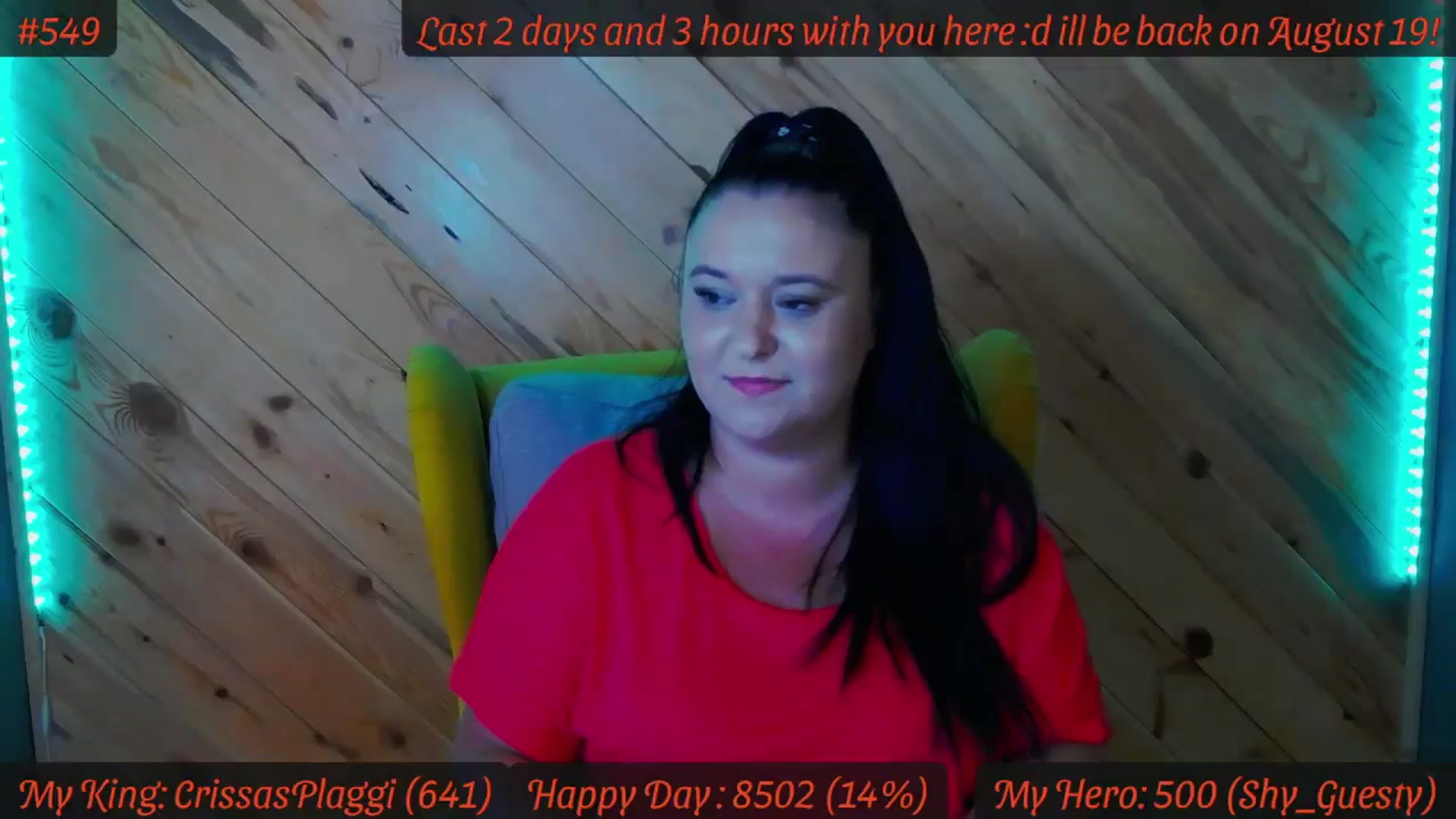 Gallery image thumbnail from SensualCrissa's myfreecams stream on, 08/08/2024, 12:06 image 14 of 20