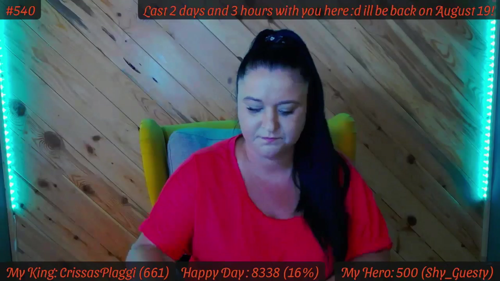 Gallery image thumbnail from SensualCrissa's myfreecams stream on, 08/08/2024, 12:06 image 16 of 20