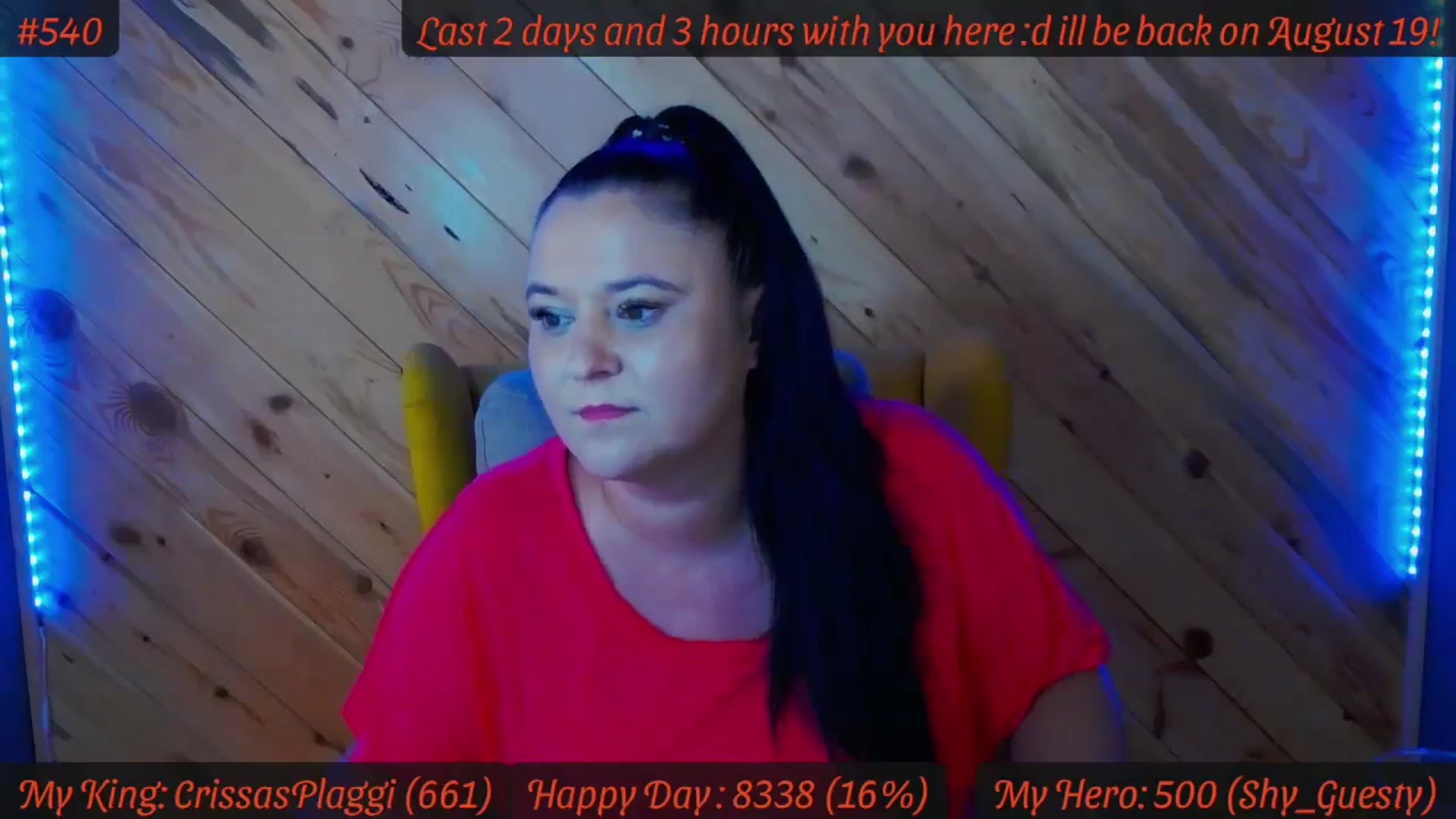 Gallery image thumbnail from SensualCrissa's myfreecams stream on, 08/08/2024, 12:06 image 19 of 20