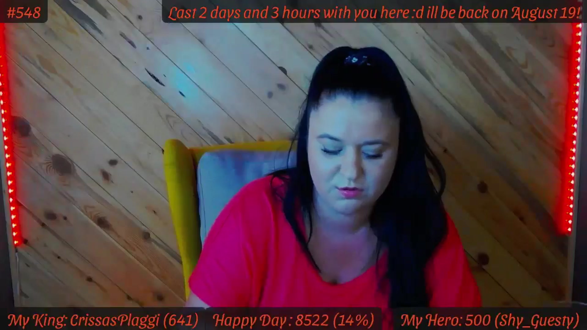 Gallery image thumbnail from SensualCrissa's myfreecams stream on, 08/08/2024, 12:06 image 12 of 20