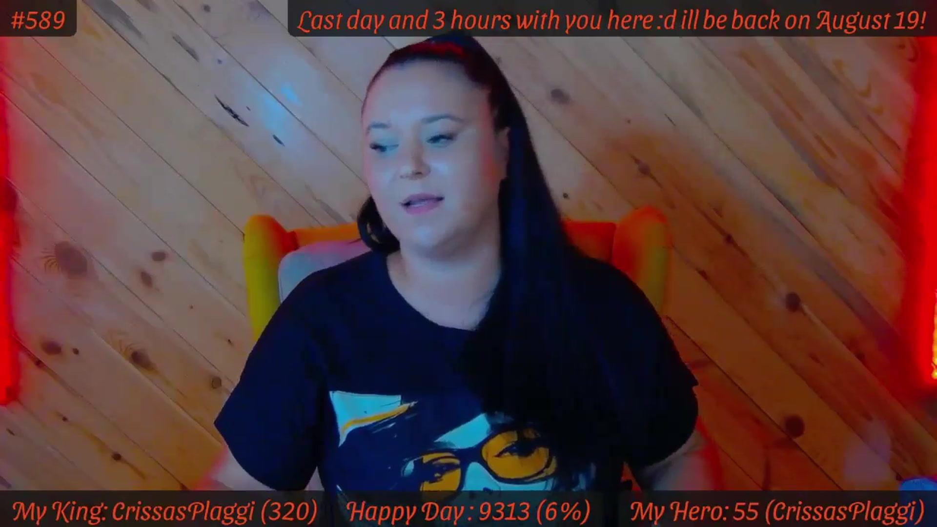 Gallery image thumbnail from SensualCrissa's myfreecams stream on, 08/09/2024, 07:36 image 2 of 20