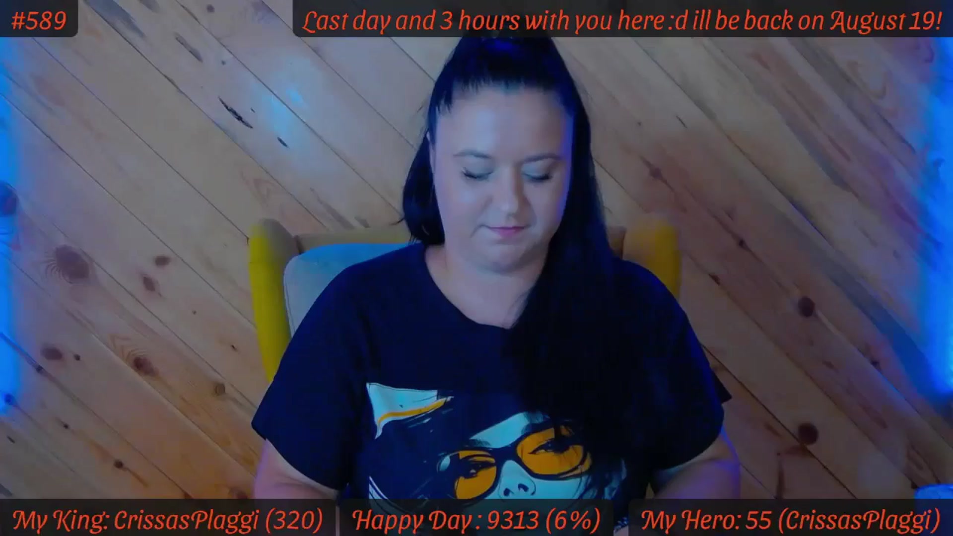 Gallery image thumbnail from SensualCrissa's myfreecams stream on, 08/09/2024, 07:36 image 1 of 20