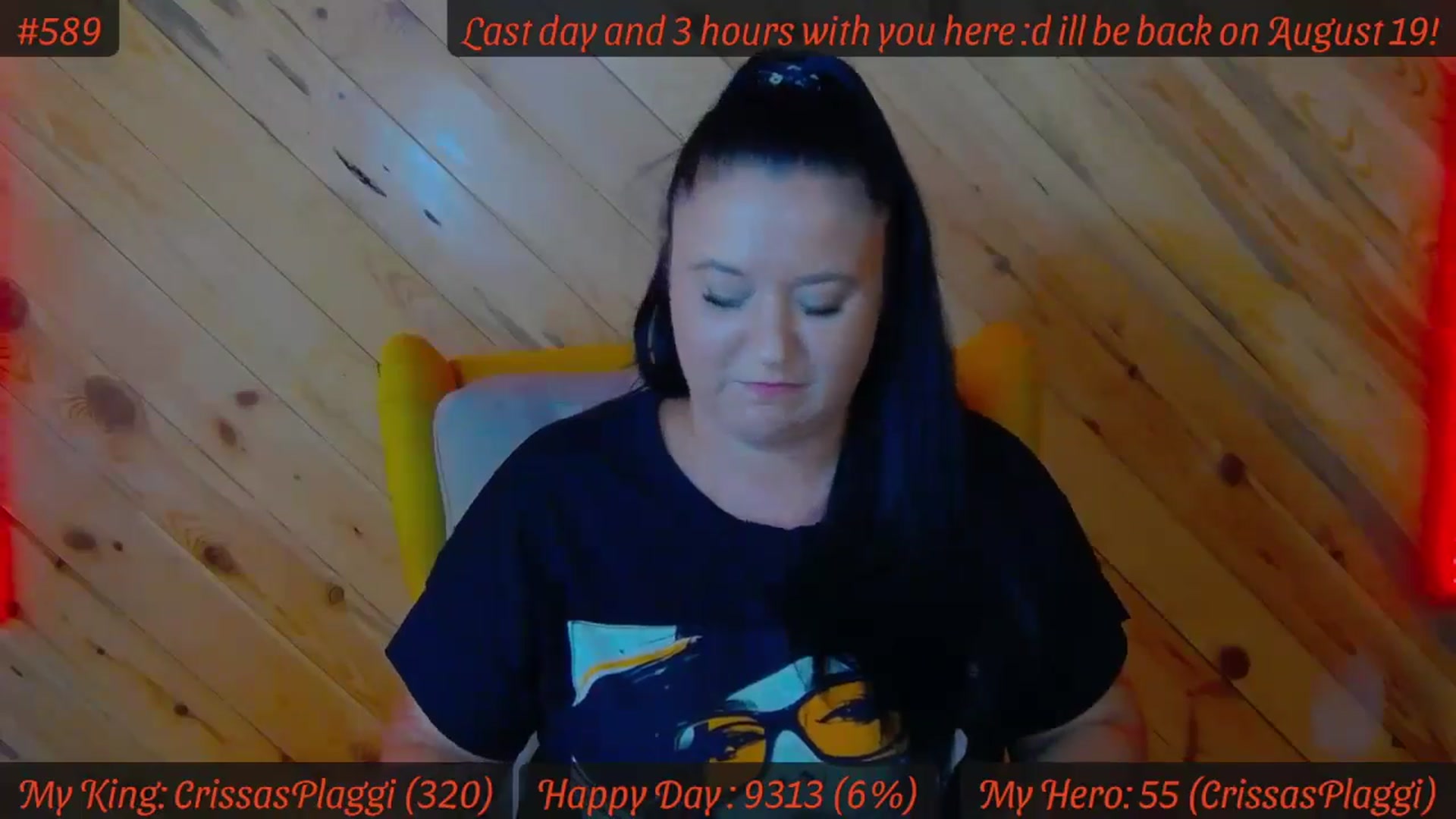 Gallery image thumbnail from SensualCrissa's myfreecams stream on, 08/09/2024, 07:36 image 4 of 20