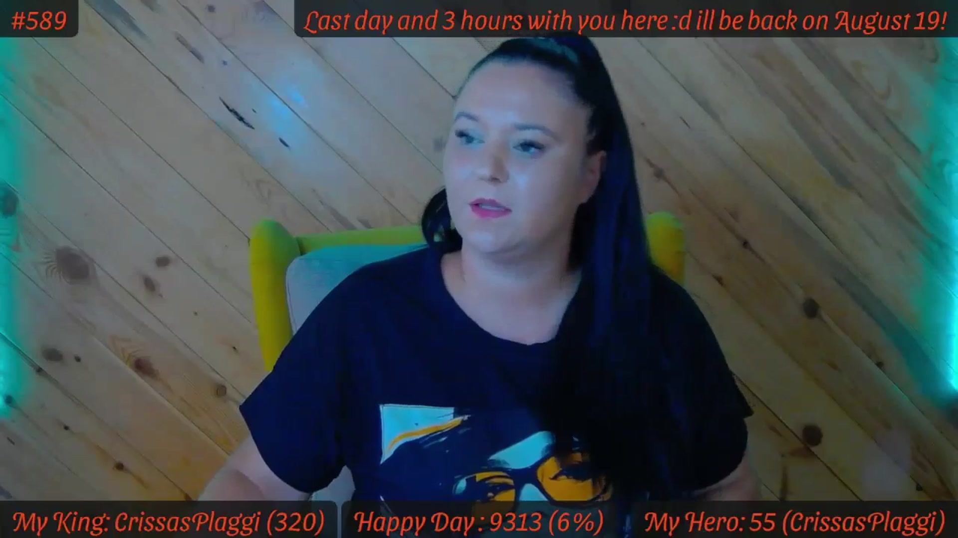 Gallery image thumbnail from SensualCrissa's myfreecams stream on, 08/09/2024, 07:36 image 14 of 20