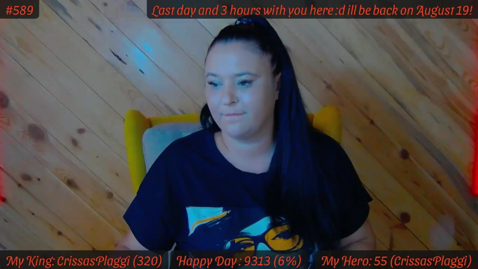 Gallery image thumbnail from SensualCrissa's myfreecams stream on, 08/09/2024, 07:36 image 16 of 20