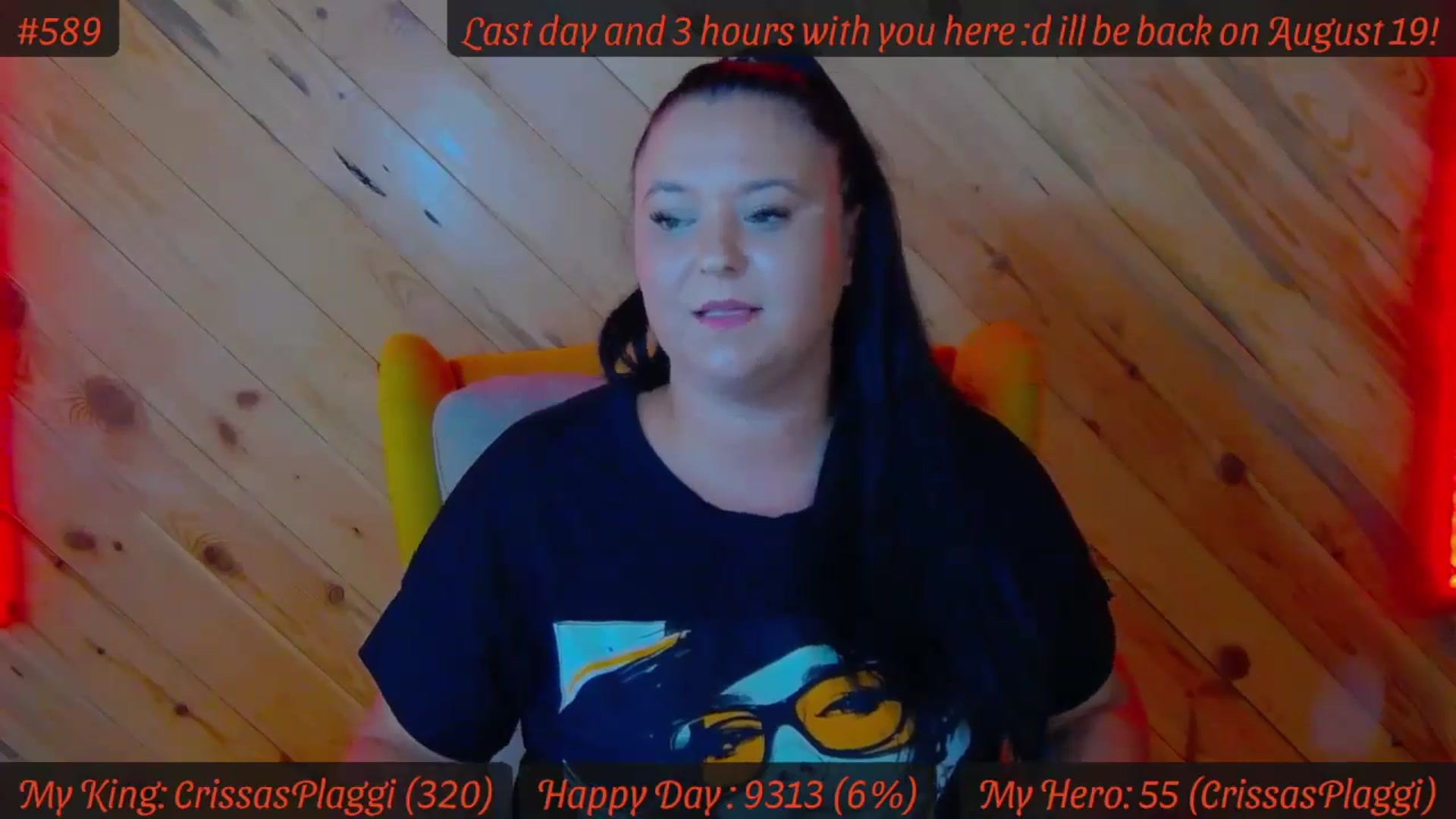 Gallery image thumbnail from SensualCrissa's myfreecams stream on, 08/09/2024, 07:36 image 11 of 20