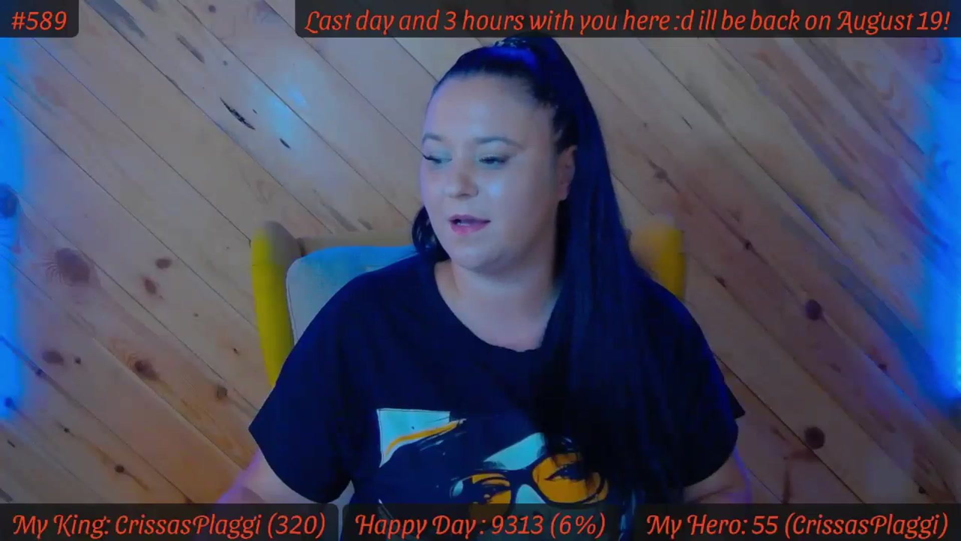 Gallery image thumbnail from SensualCrissa's myfreecams stream on, 08/09/2024, 07:36 image 17 of 20