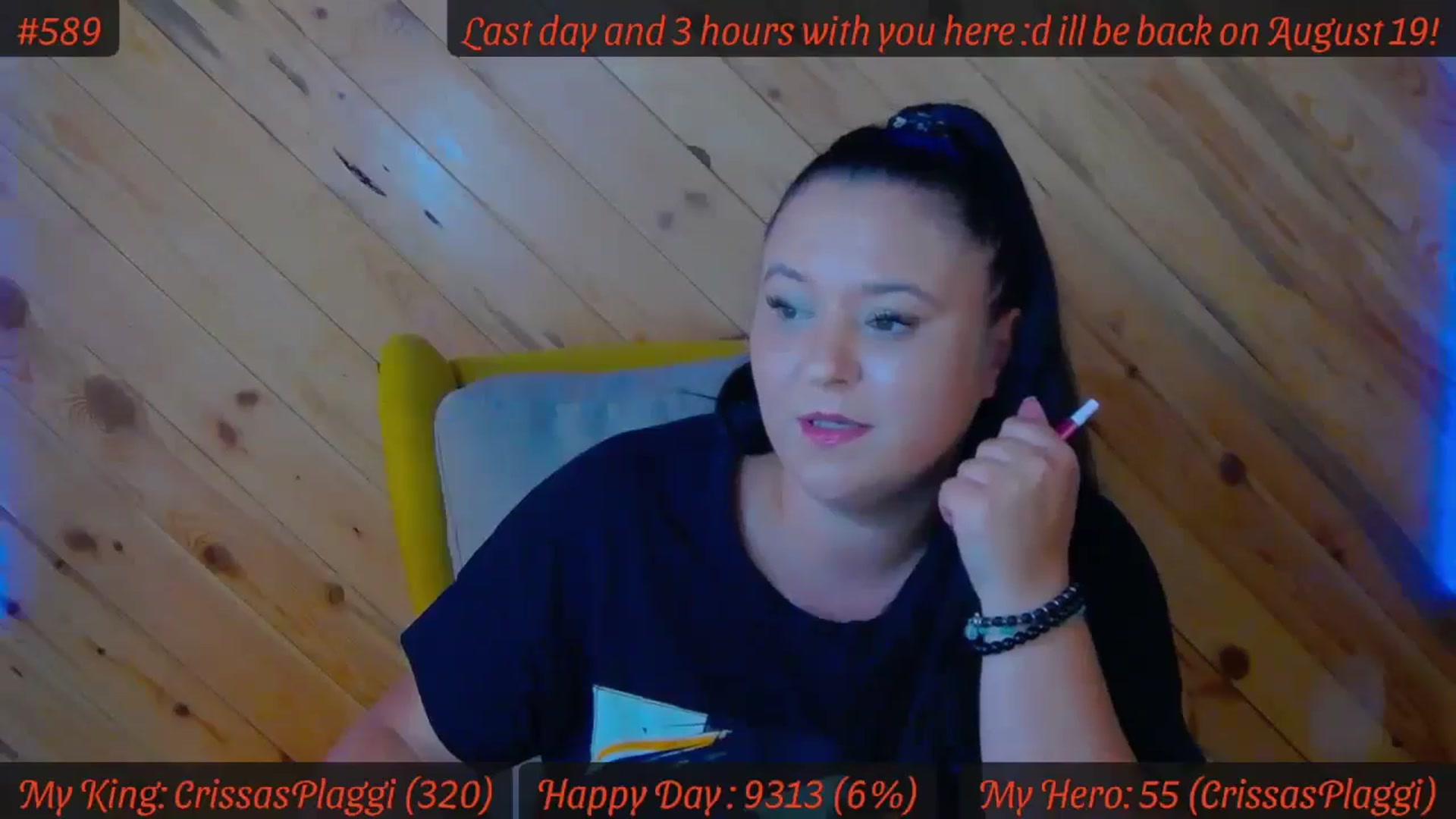 Gallery image thumbnail from SensualCrissa's myfreecams stream on, 08/09/2024, 07:36 image 10 of 20