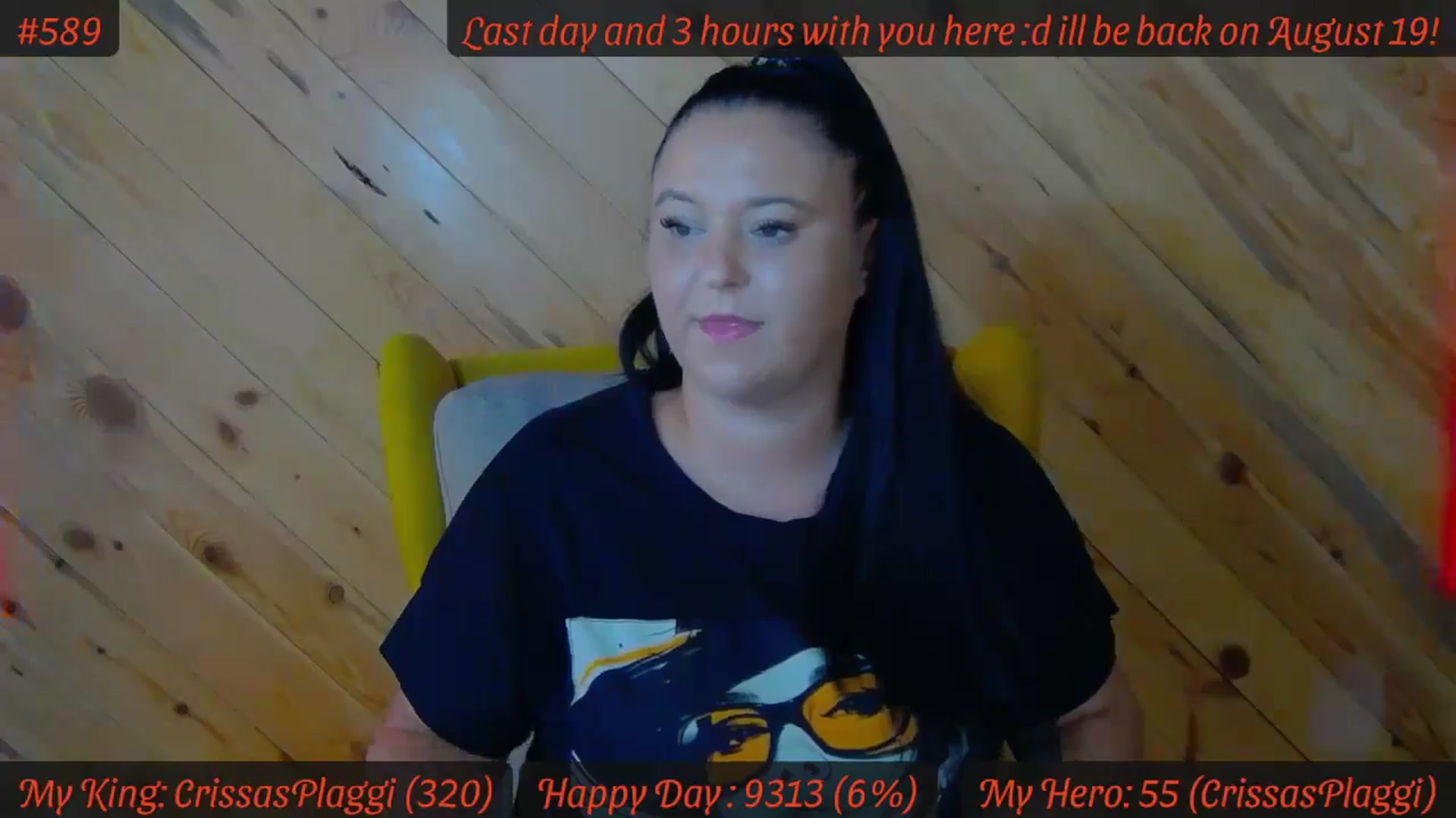 Gallery image thumbnail from SensualCrissa's myfreecams stream on, 08/09/2024, 07:36 image 13 of 20