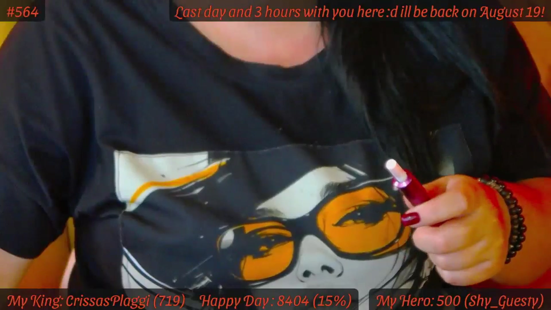 Gallery image thumbnail from SensualCrissa's myfreecams stream on, 08/09/2024, 11:51 image 4 of 20