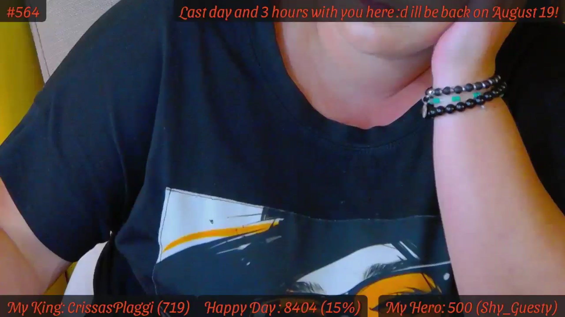 Gallery image thumbnail from SensualCrissa's myfreecams stream on, 08/09/2024, 11:51 image 6 of 20
