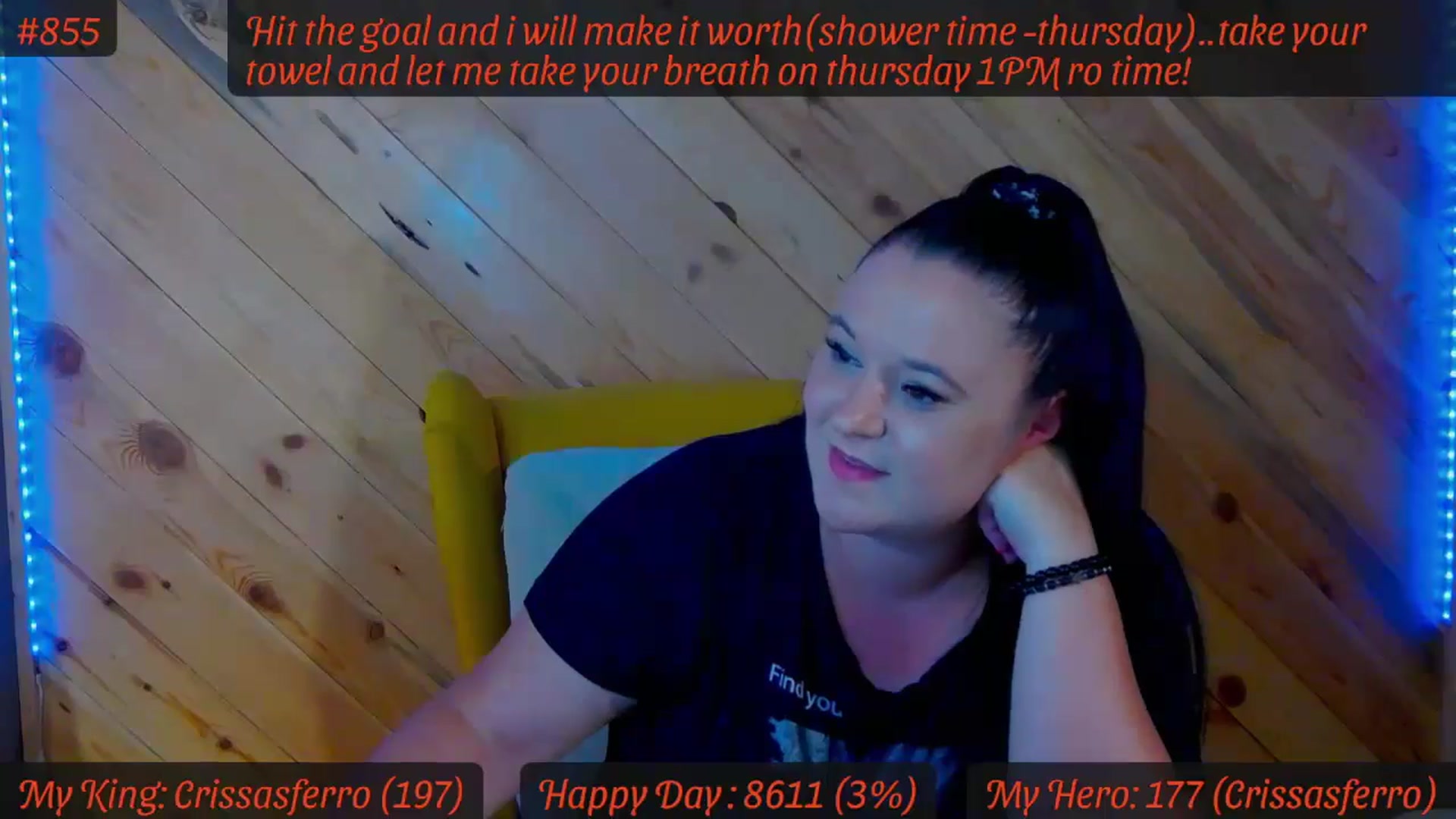 Gallery image thumbnail from SensualCrissa's myfreecams stream on, 08/27/2024, 07:32 image 15 of 20