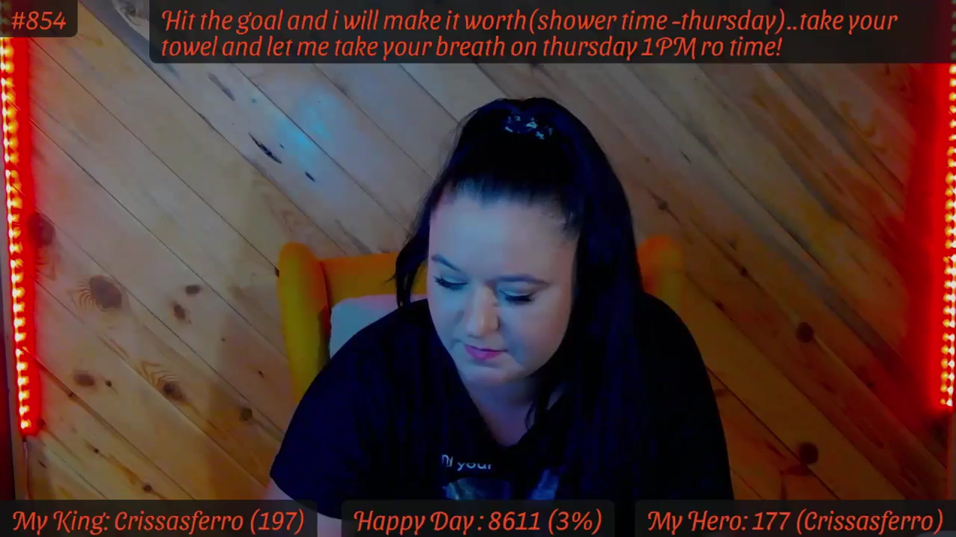 Gallery image thumbnail from SensualCrissa's myfreecams stream on, 08/27/2024, 07:32 image 5 of 20