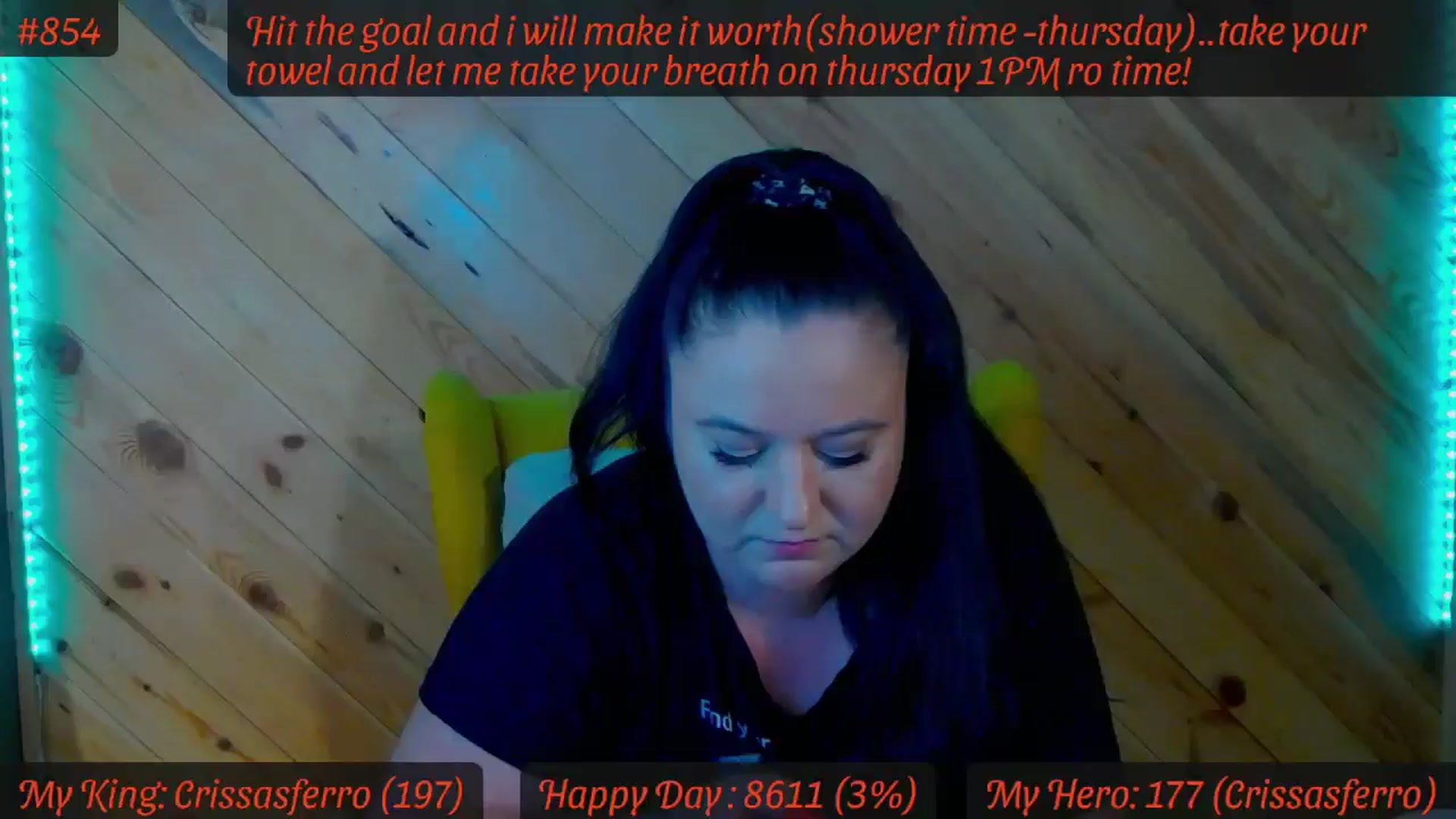 Gallery image thumbnail from SensualCrissa's myfreecams stream on, 08/27/2024, 07:32 image 7 of 20