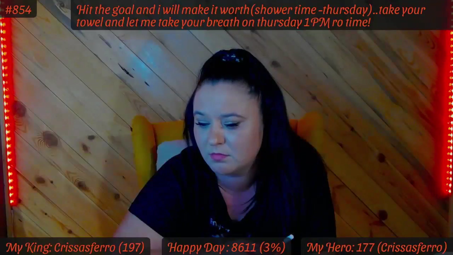 Gallery image thumbnail from SensualCrissa's myfreecams stream on, 08/27/2024, 07:32 image 11 of 20