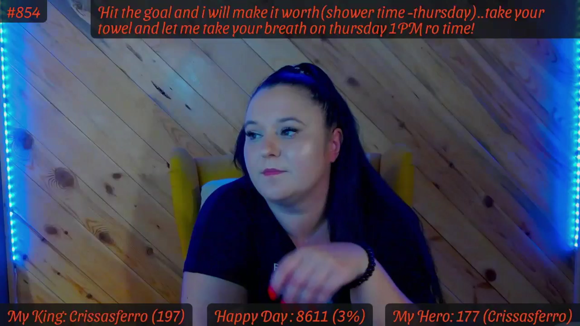 Gallery image thumbnail from SensualCrissa's myfreecams stream on, 08/27/2024, 07:32 image 10 of 20