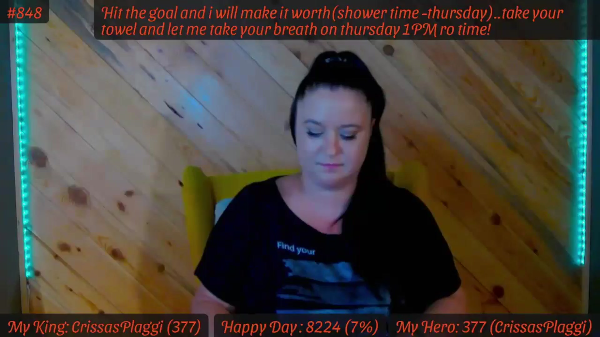 Gallery image thumbnail from SensualCrissa's myfreecams stream on, 08/27/2024, 12:04 image 1 of 20