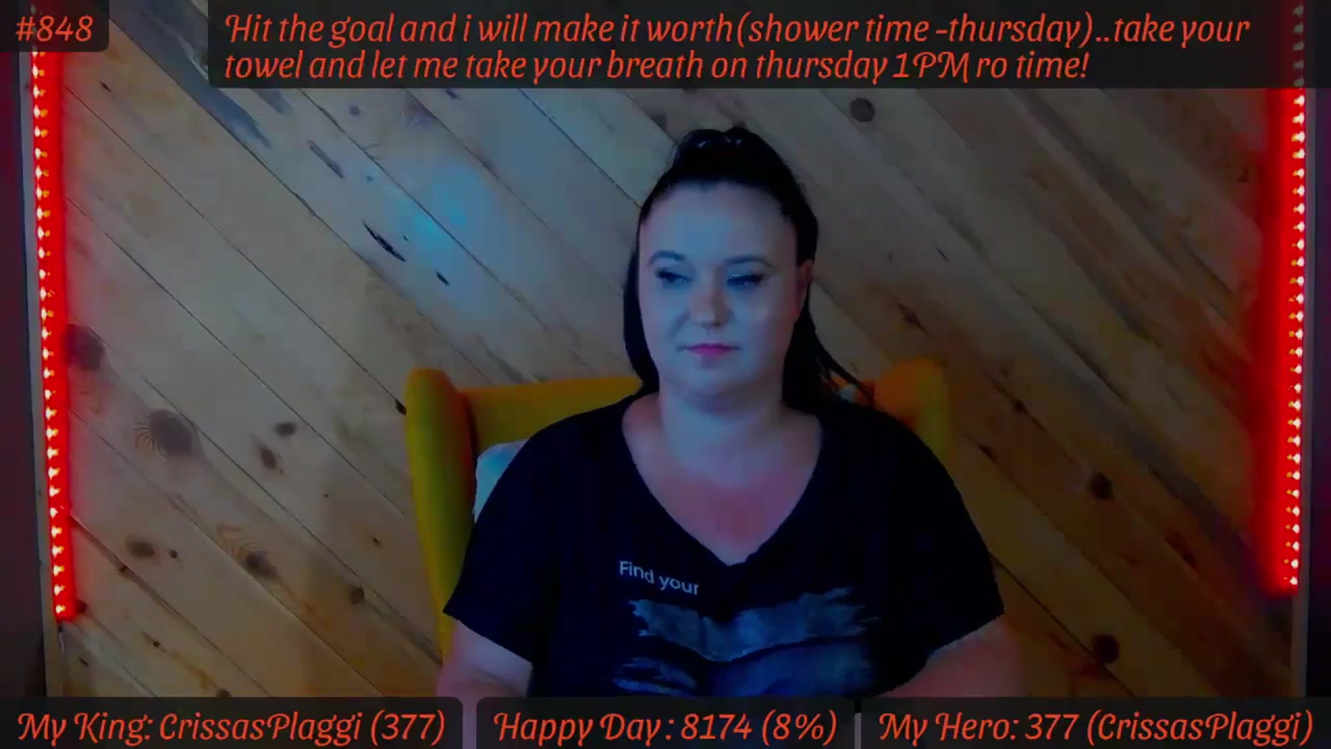 Gallery image thumbnail from SensualCrissa's myfreecams stream on, 08/27/2024, 12:04 image 6 of 20