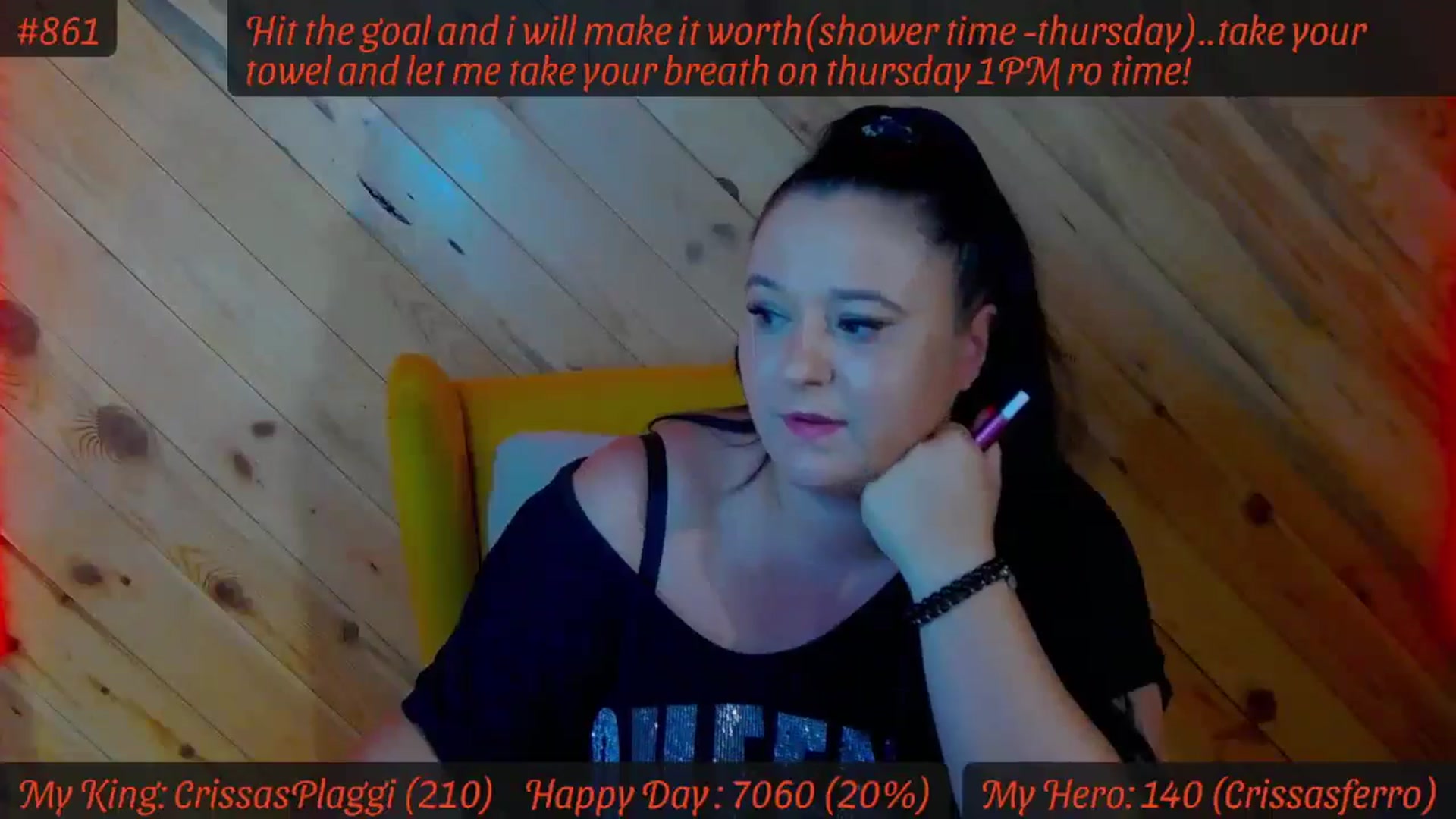 Gallery image thumbnail from SensualCrissa's myfreecams stream on, 08/28/2024, 07:36 image 2 of 20