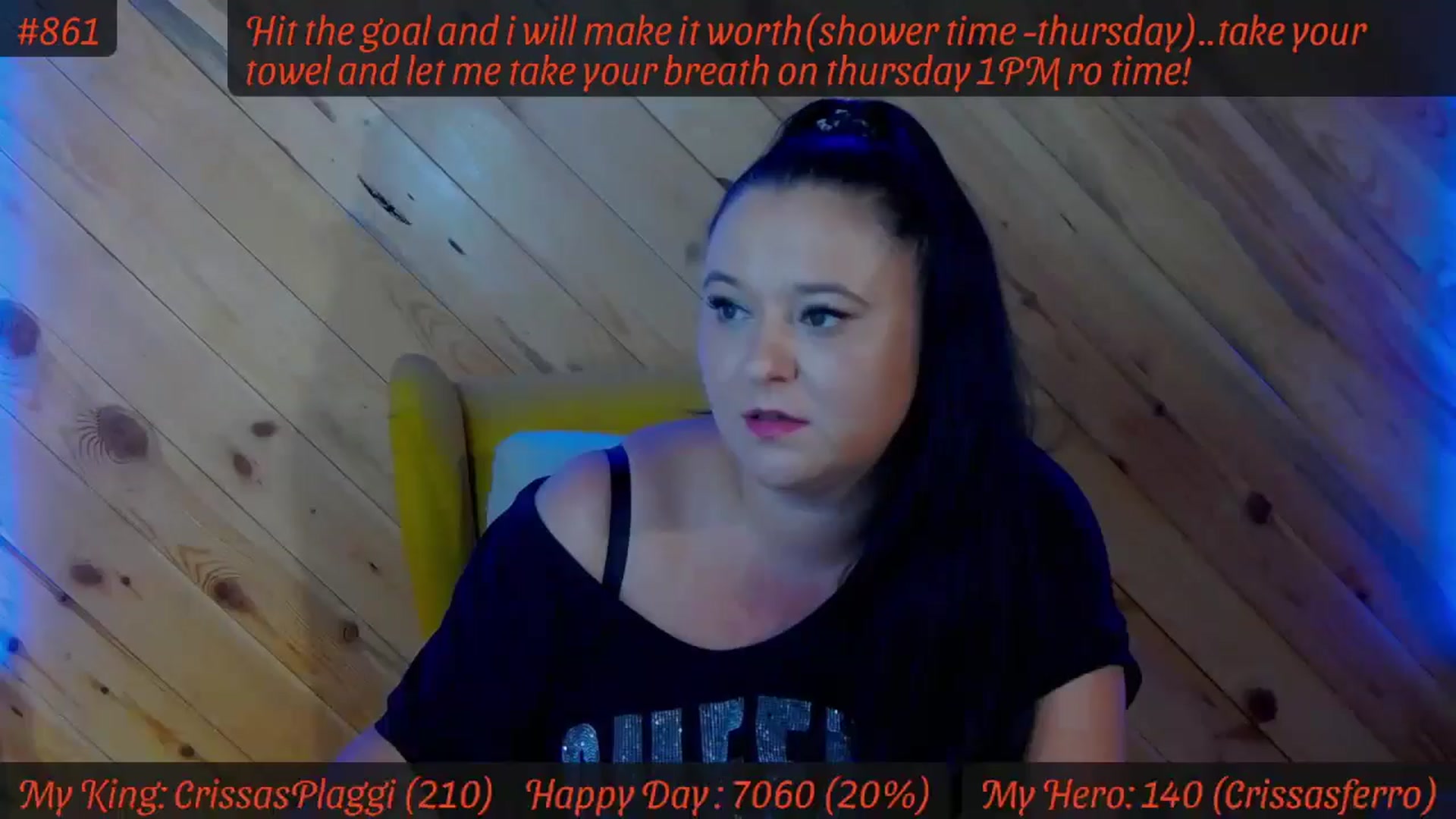 Gallery image thumbnail from SensualCrissa's myfreecams stream on, 08/28/2024, 07:36 image 1 of 20