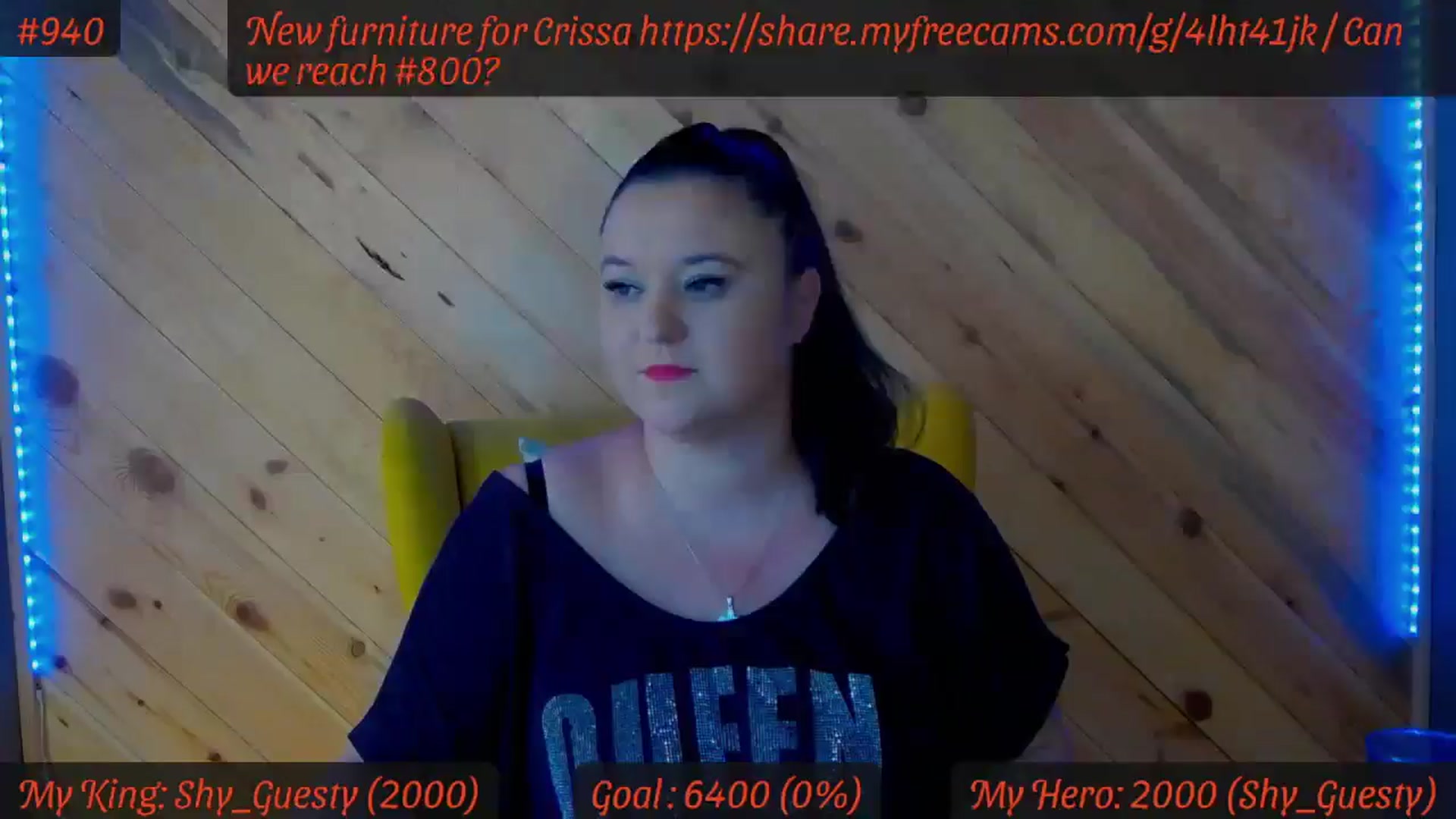 Gallery image thumbnail from SensualCrissa's myfreecams stream on, 09/26/2024, 12:06 image 1 of 20