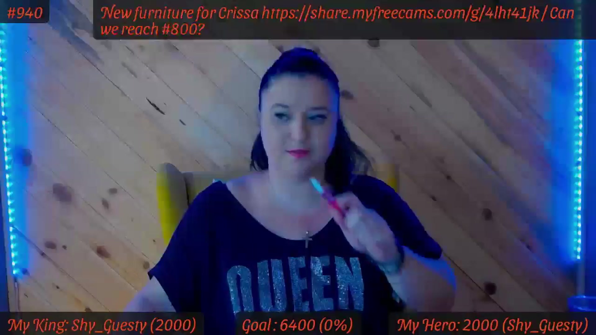 Gallery image thumbnail from SensualCrissa's myfreecams stream on, 09/26/2024, 12:06 image 2 of 20