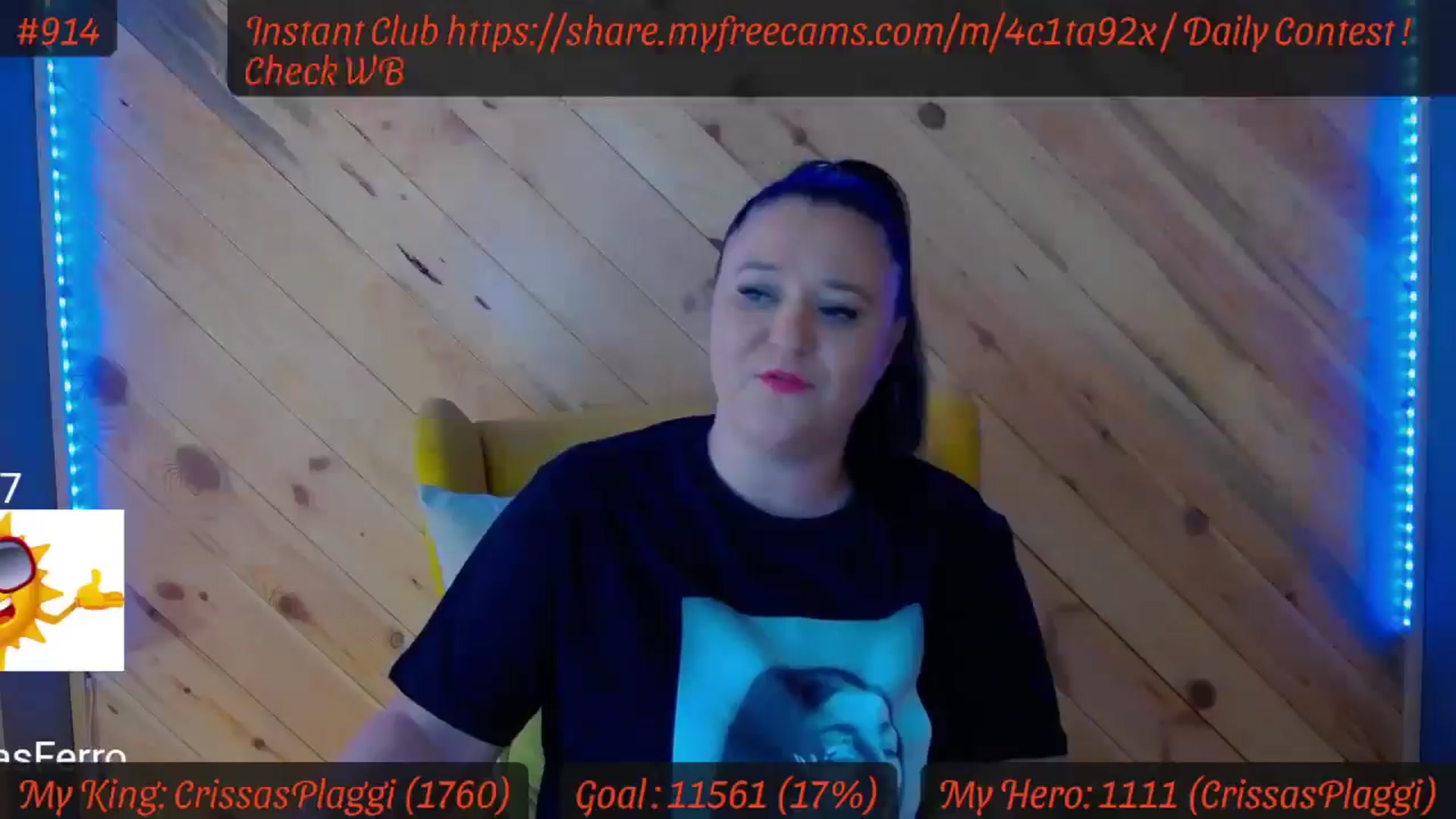 Gallery image thumbnail from SensualCrissa's myfreecams stream on, 09/28/2024, 11:48 image 1 of 20