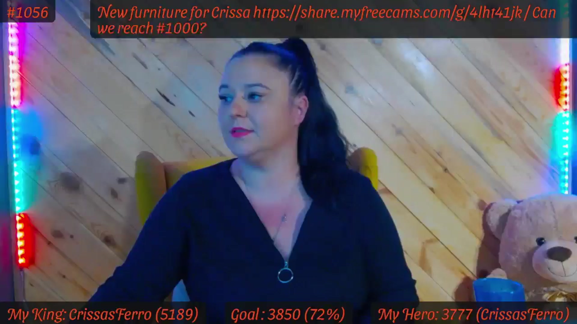 Gallery image thumbnail from SensualCrissa's myfreecams stream on, 10/25/2024, 11:32 image 20 of 20