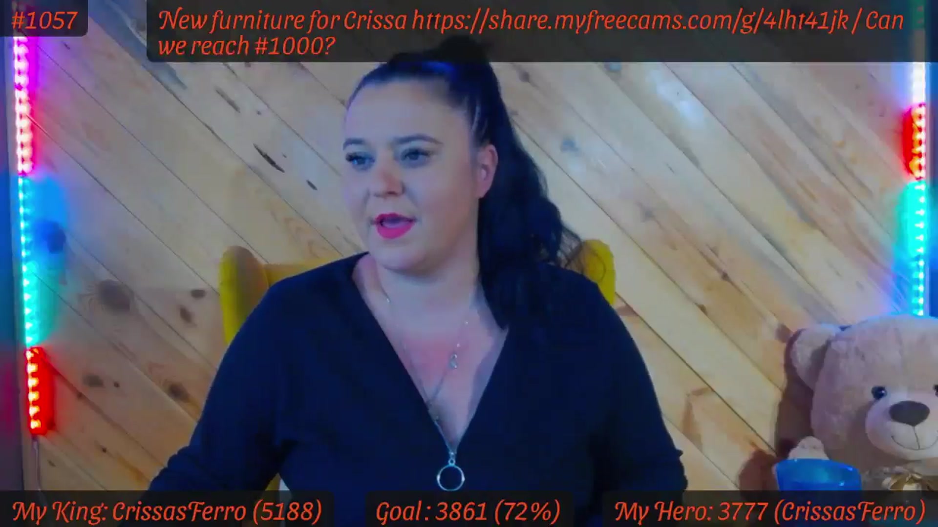 Gallery image thumbnail from SensualCrissa's myfreecams stream on, 10/25/2024, 11:32 image 16 of 20