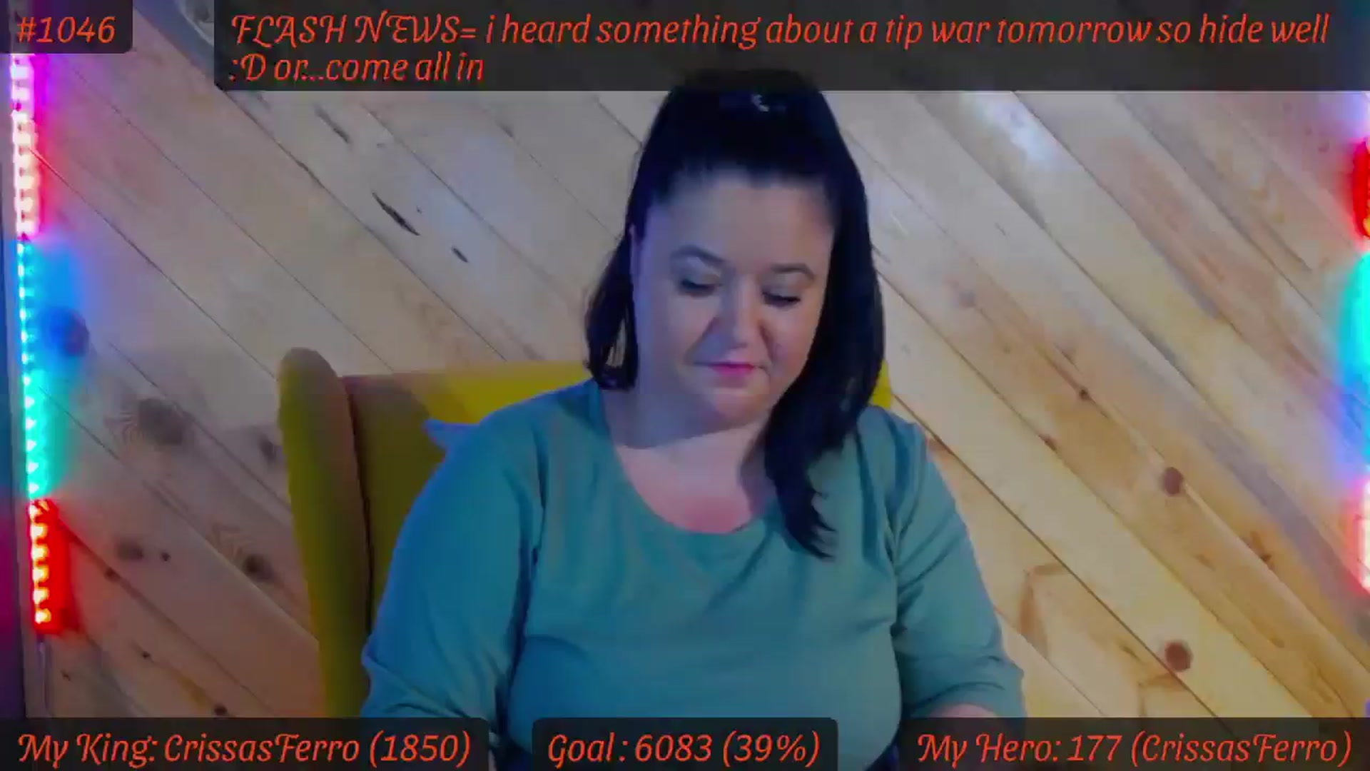 Gallery image thumbnail from SensualCrissa's myfreecams stream on, 10/30/2024, 13:30 image 20 of 20