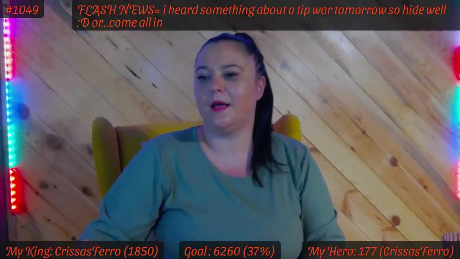 Gallery image thumbnail from SensualCrissa's myfreecams stream on, 10/30/2024, 13:30 image 16 of 20