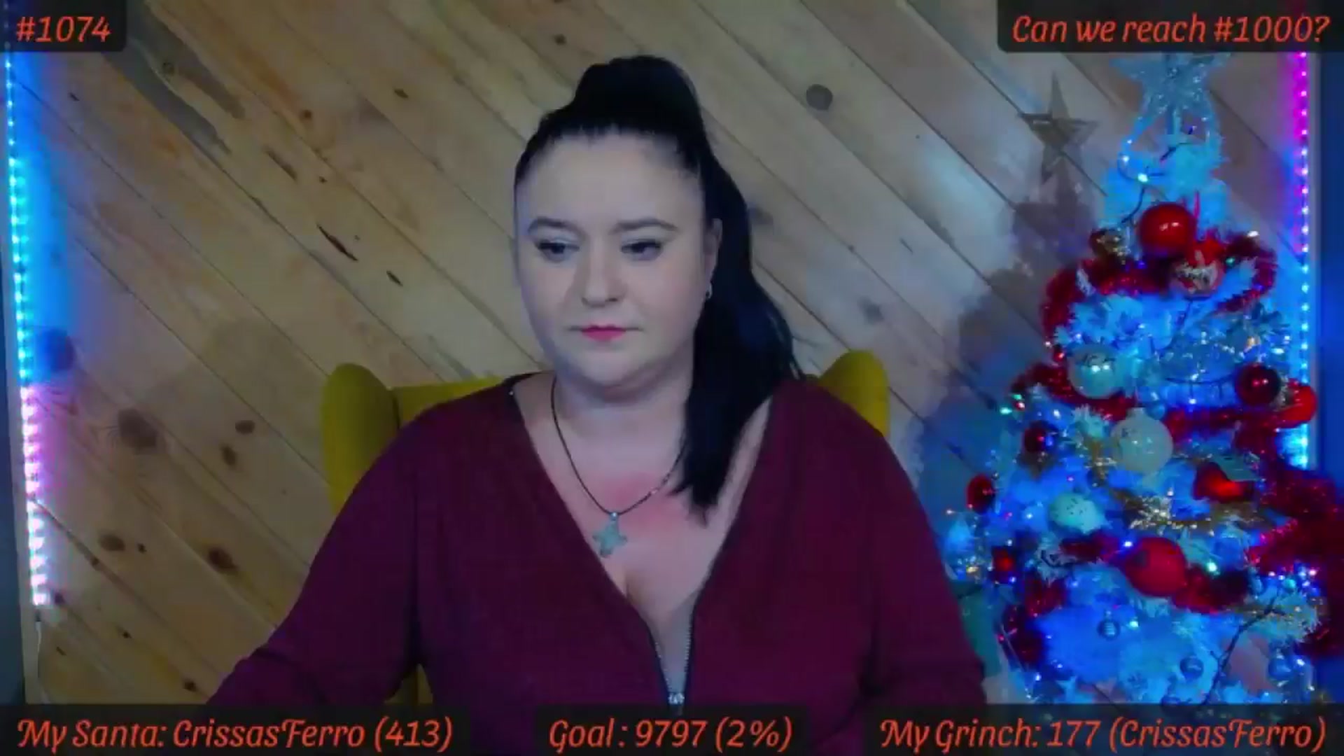 Gallery image thumbnail from SensualCrissa's myfreecams stream on, 12/30/2024, 13:25 image 12 of 20