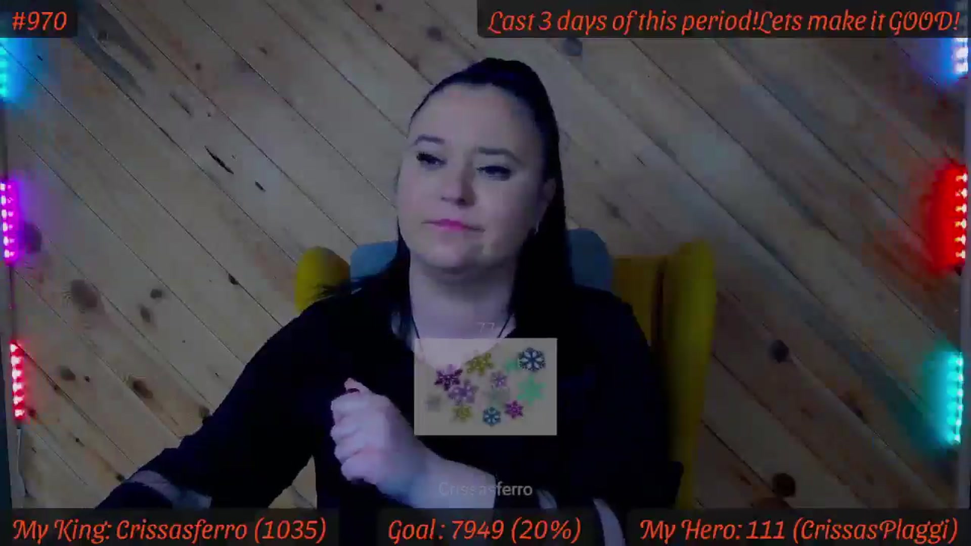 Gallery image thumbnail from SensualCrissa's myfreecams stream on, 03/29/2025, 12:50 image 15 of 20