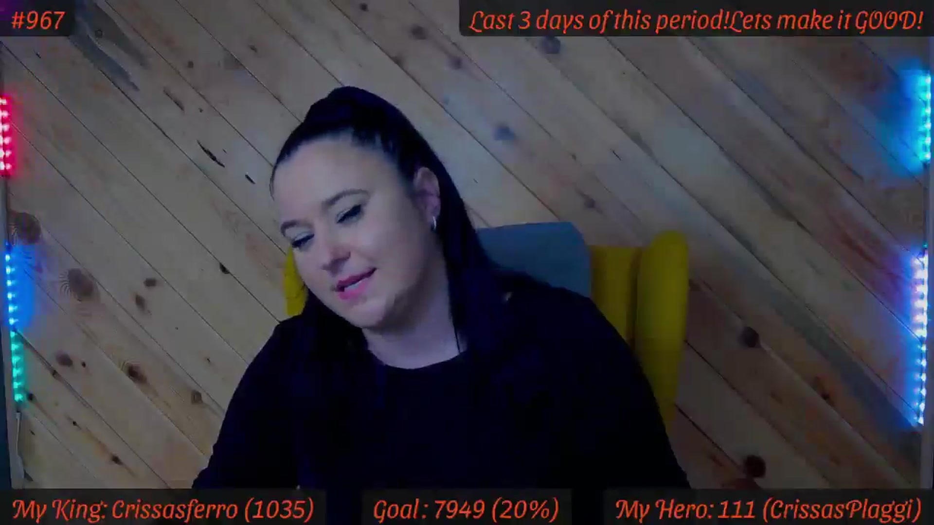 Gallery image thumbnail from SensualCrissa's myfreecams stream on, 03/29/2025, 12:50 image 20 of 20