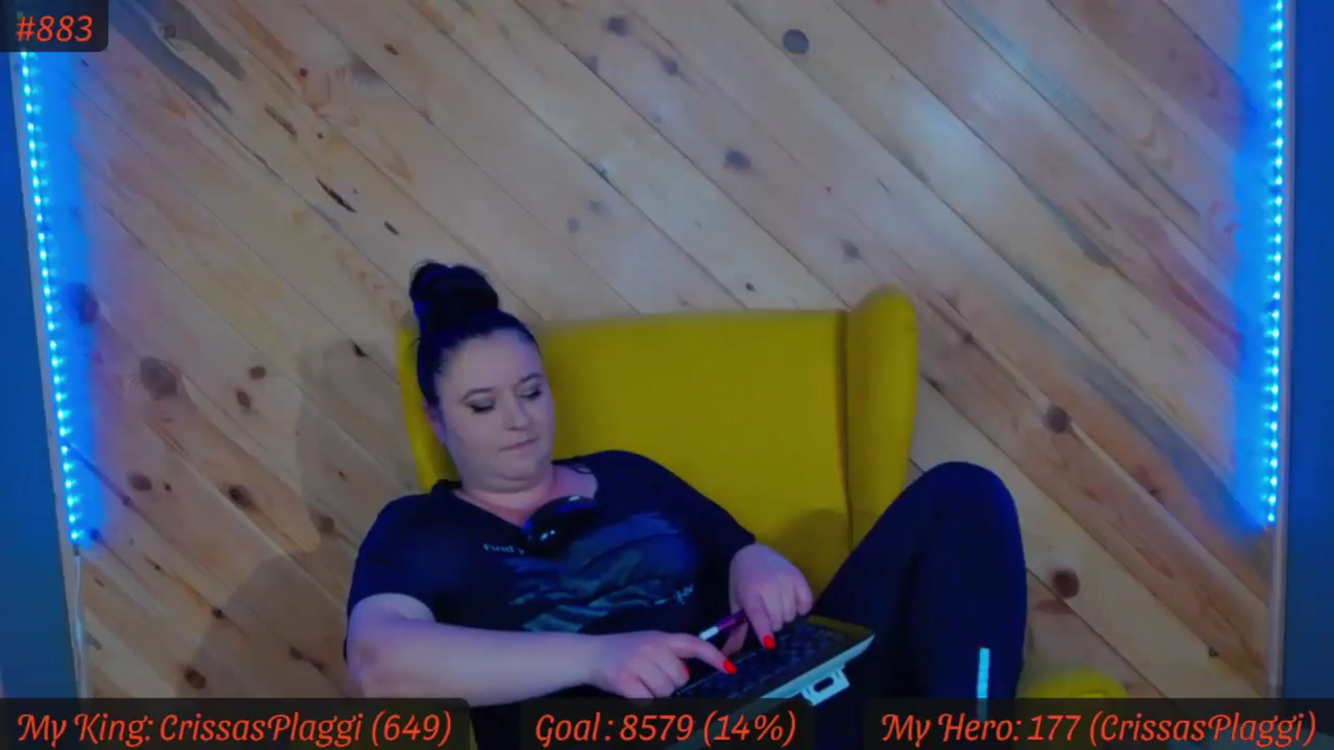 Gallery image thumbnail from SensualCrissa's myfreecams stream on, 06/14/2025, 11:18 image 16 of 20