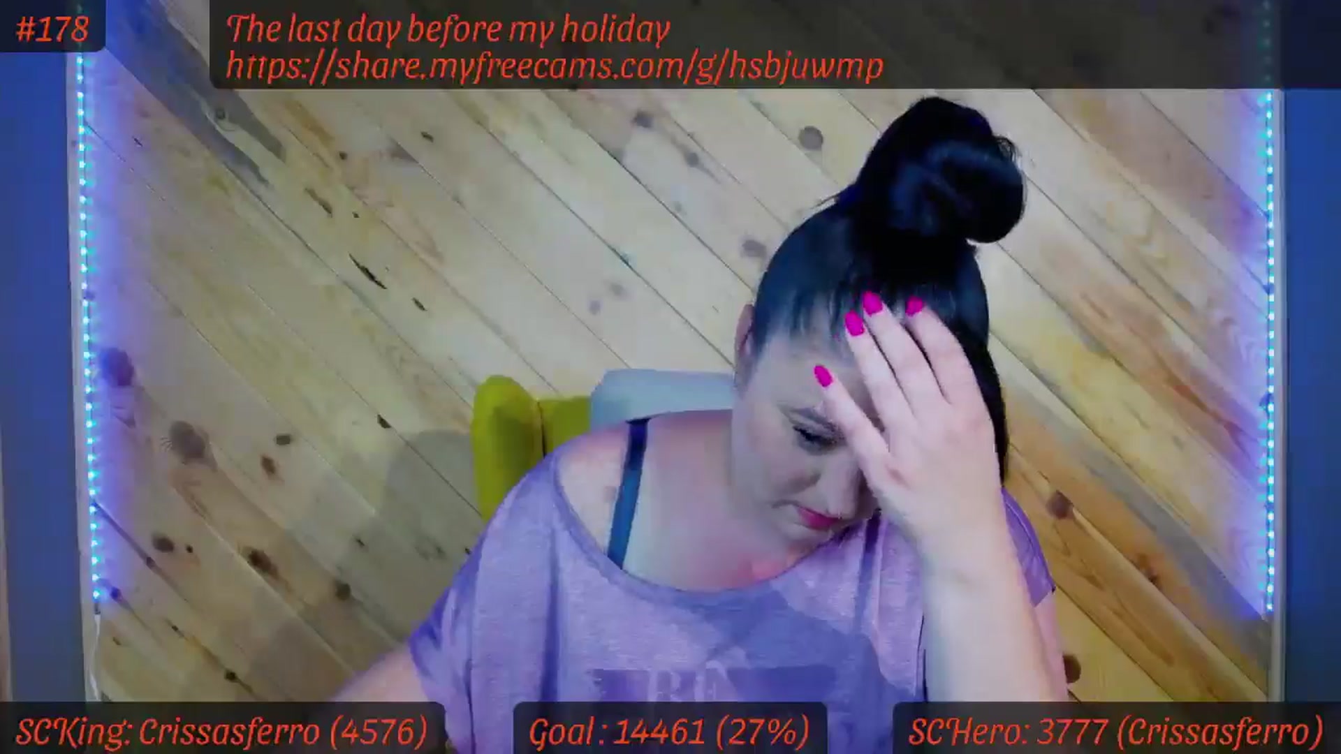 Gallery image thumbnail from SensualCrissa's myfreecams stream on, 08/02/2025, 12:22 image 2 of 20