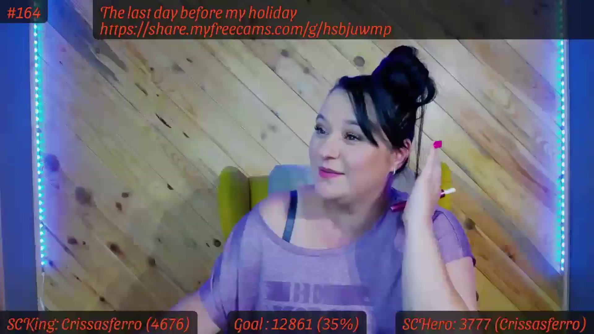 Gallery image thumbnail from SensualCrissa's myfreecams stream on, 08/02/2025, 12:22 image 18 of 20
