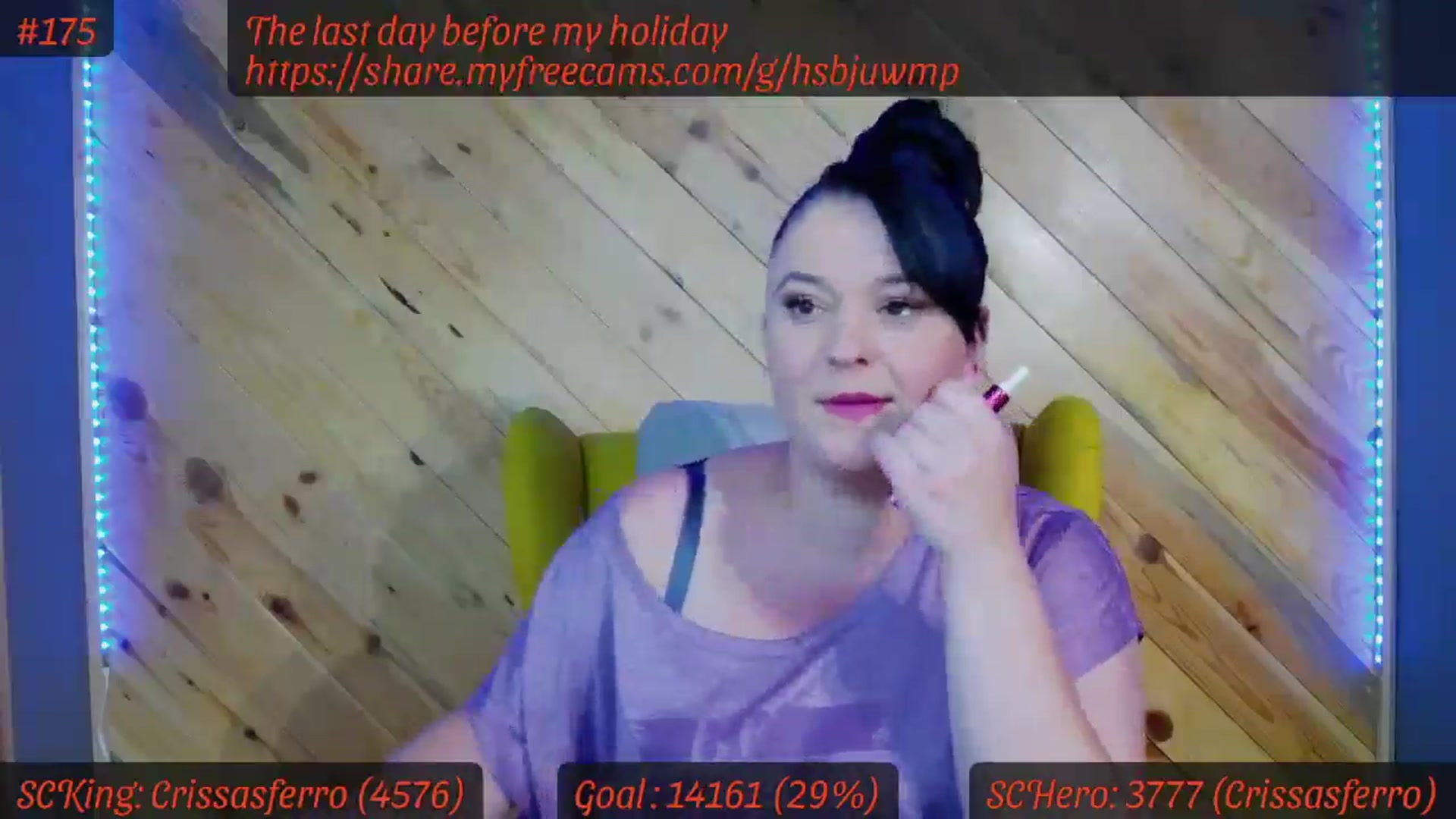 Gallery image thumbnail from SensualCrissa's myfreecams stream on, 08/02/2025, 12:22 image 12 of 20