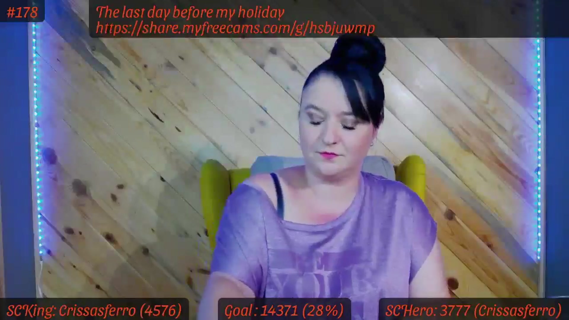 Gallery image thumbnail from SensualCrissa's myfreecams stream on, 08/02/2025, 12:22 image 5 of 20
