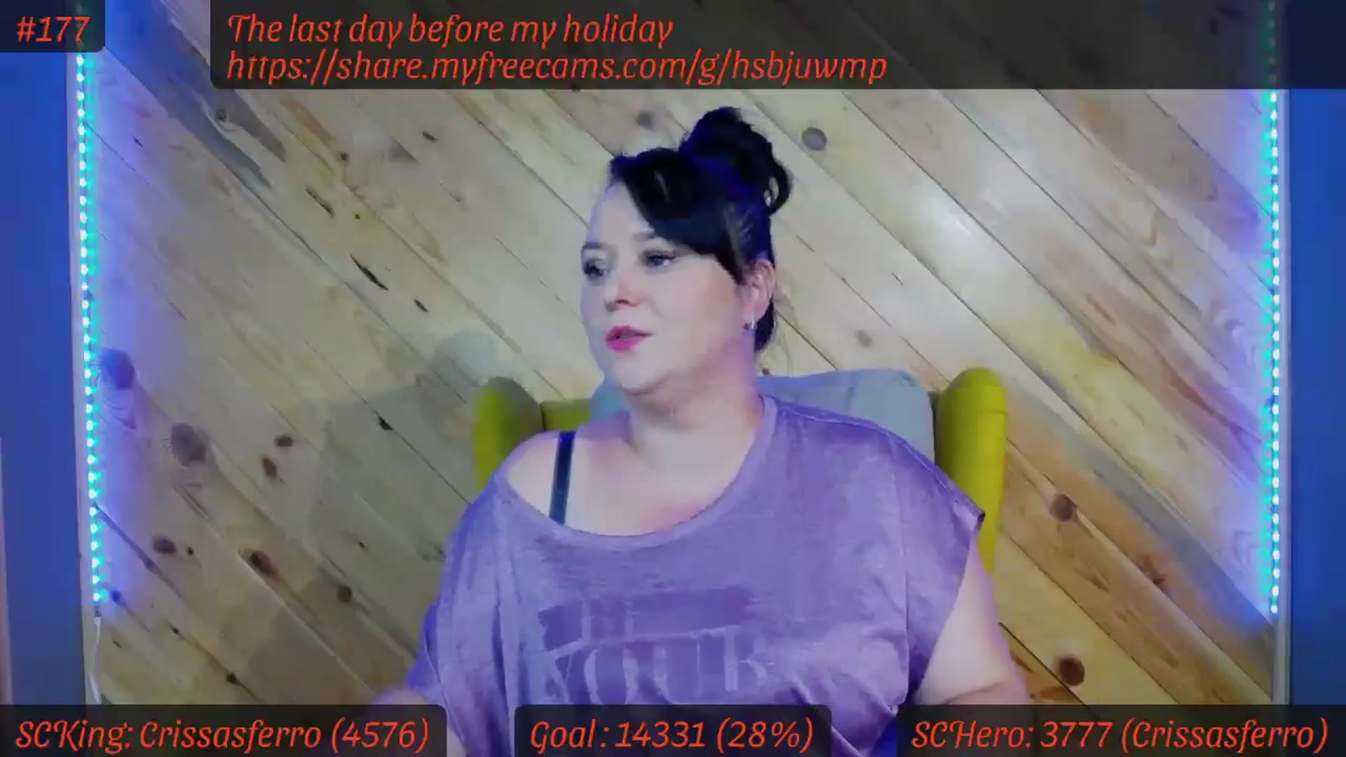 Gallery image thumbnail from SensualCrissa's myfreecams stream on, 08/02/2025, 12:22 image 6 of 20
