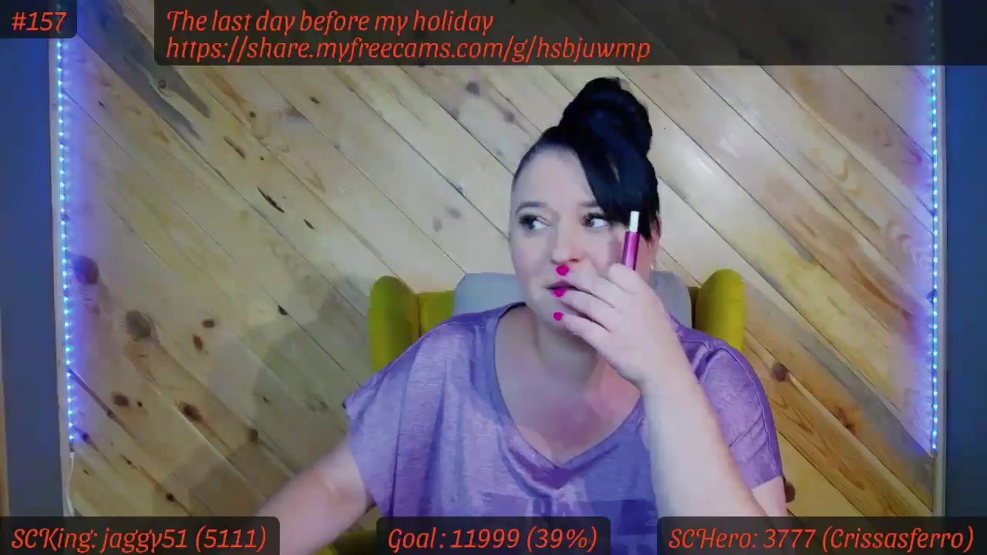 Gallery image thumbnail from SensualCrissa's myfreecams stream on, 08/02/2025, 12:47 image 11 of 20