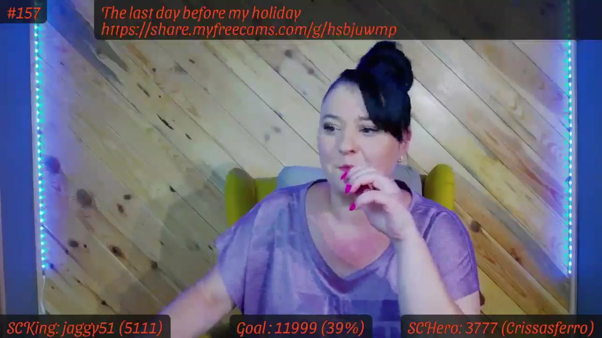 Gallery image thumbnail from SensualCrissa's myfreecams stream on, 08/02/2025, 12:47 image 10 of 20