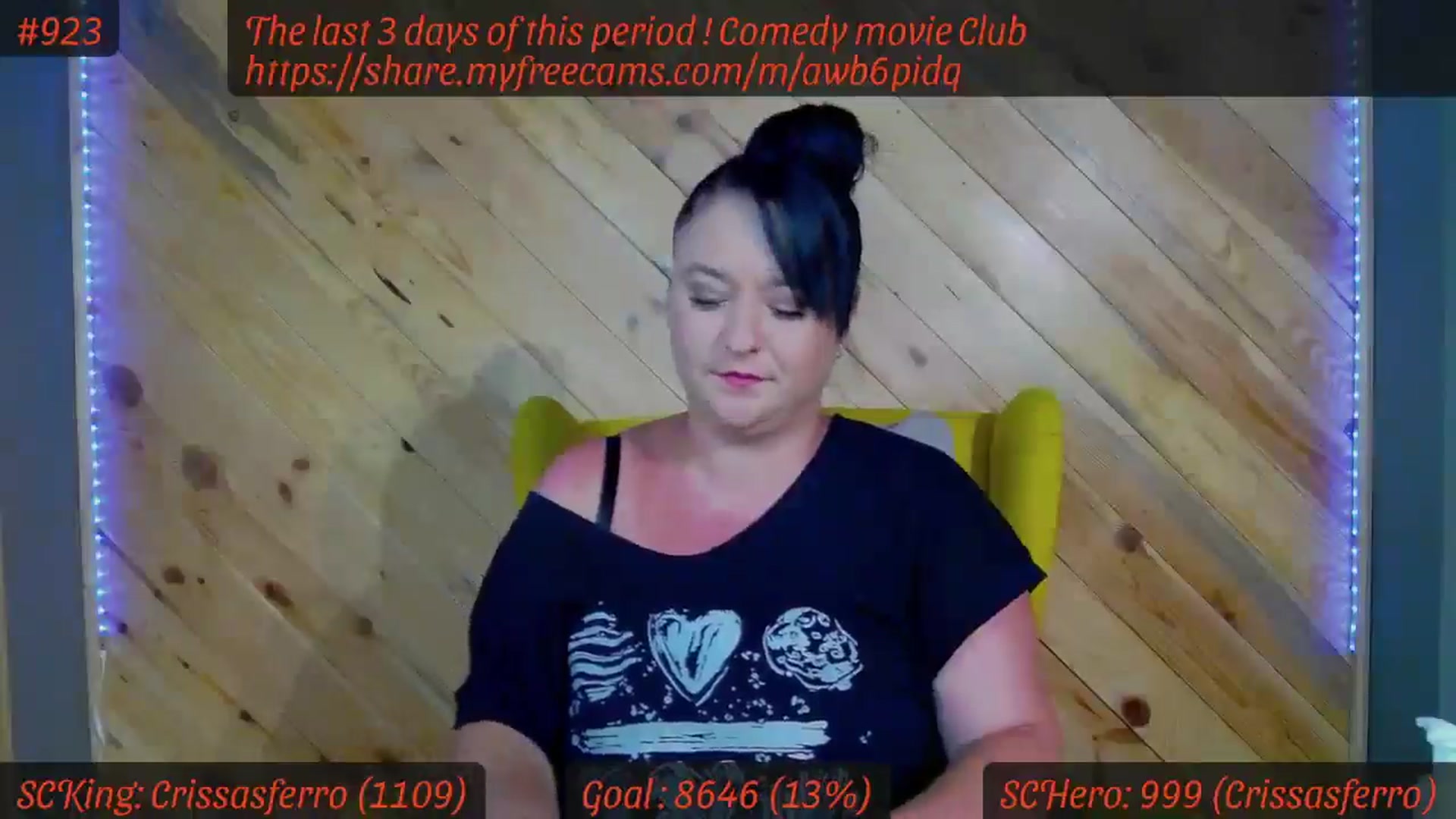 Gallery image thumbnail from SensualCrissa's myfreecams stream on, 08/13/2025, 11:40 image 8 of 20