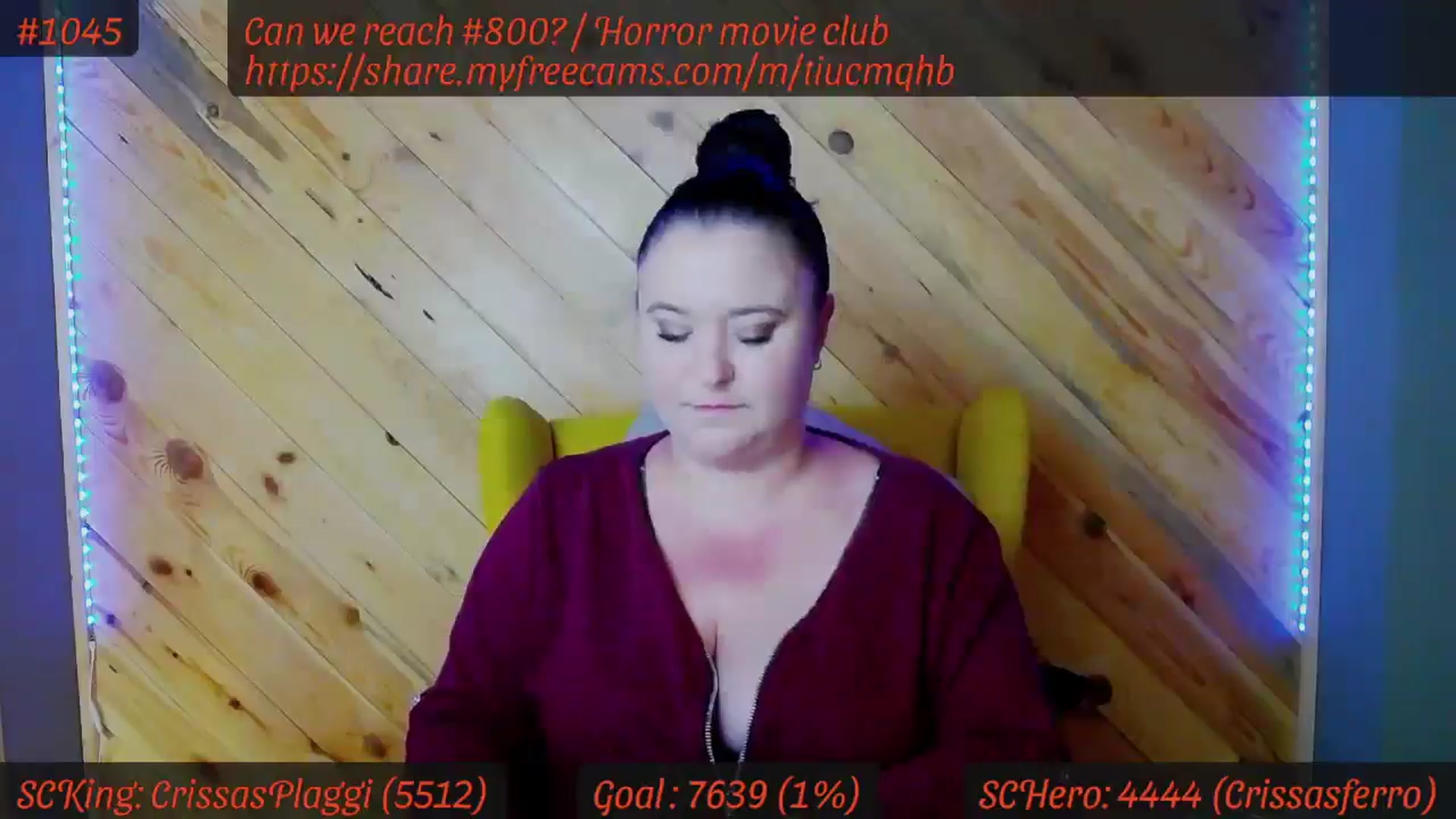 Gallery image thumbnail from SensualCrissa's myfreecams stream on, 11/15/2025, 12:55 image 20 of 20