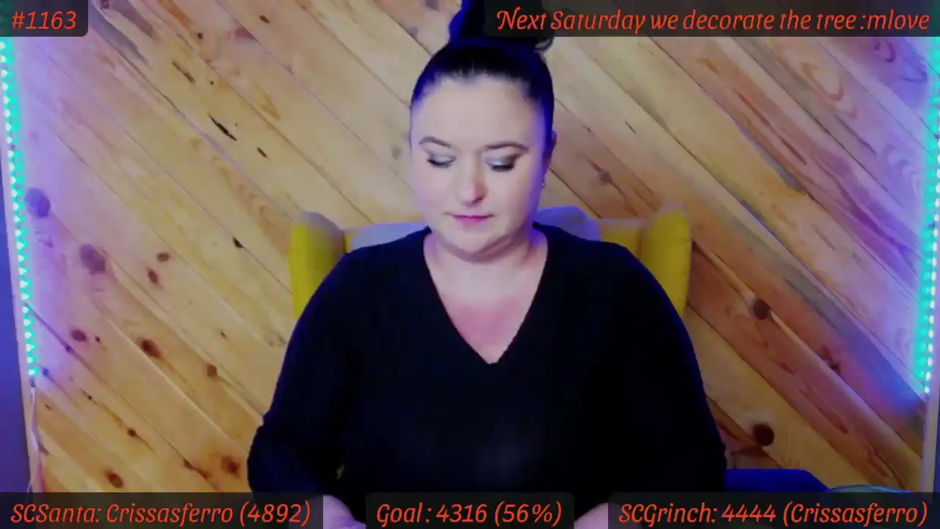 Gallery image thumbnail from SensualCrissa's myfreecams stream on, 12/12/2025, 12:45 image 13 of 20