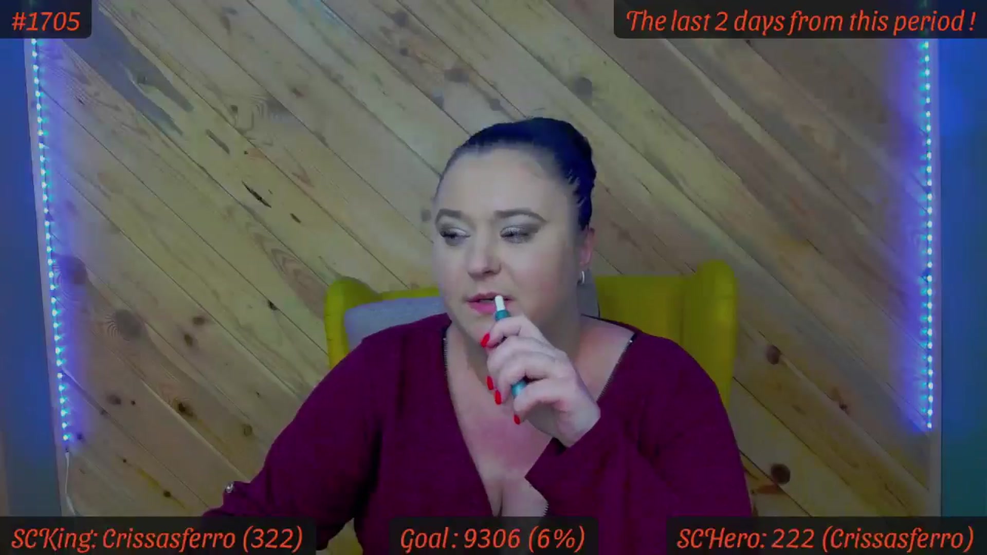 Gallery image thumbnail from SensualCrissa's myfreecams stream on, 01/30/2026, 12:16 image 12 of 20